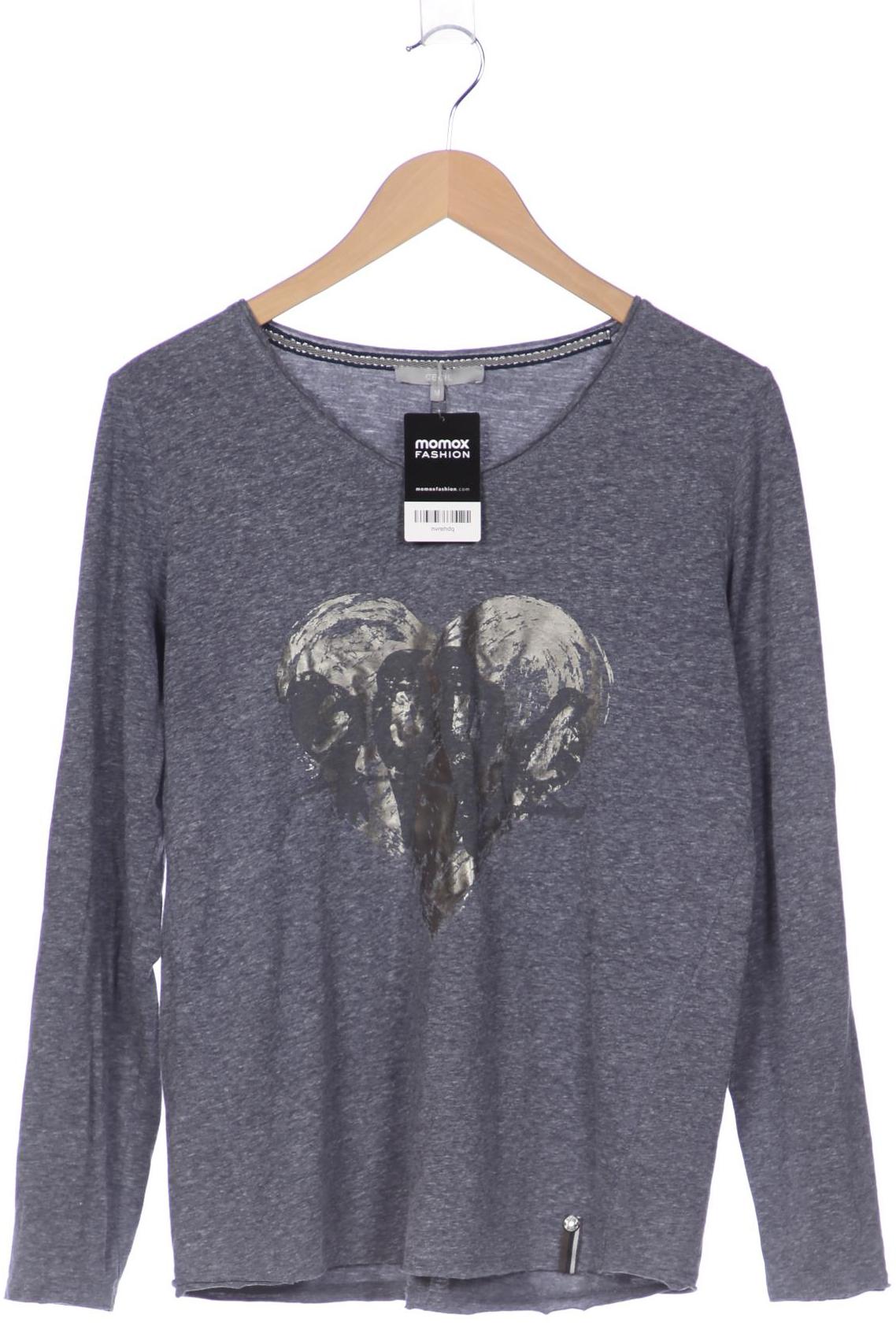 

Cecil Damen Langarmshirt, blau, Gr. 38