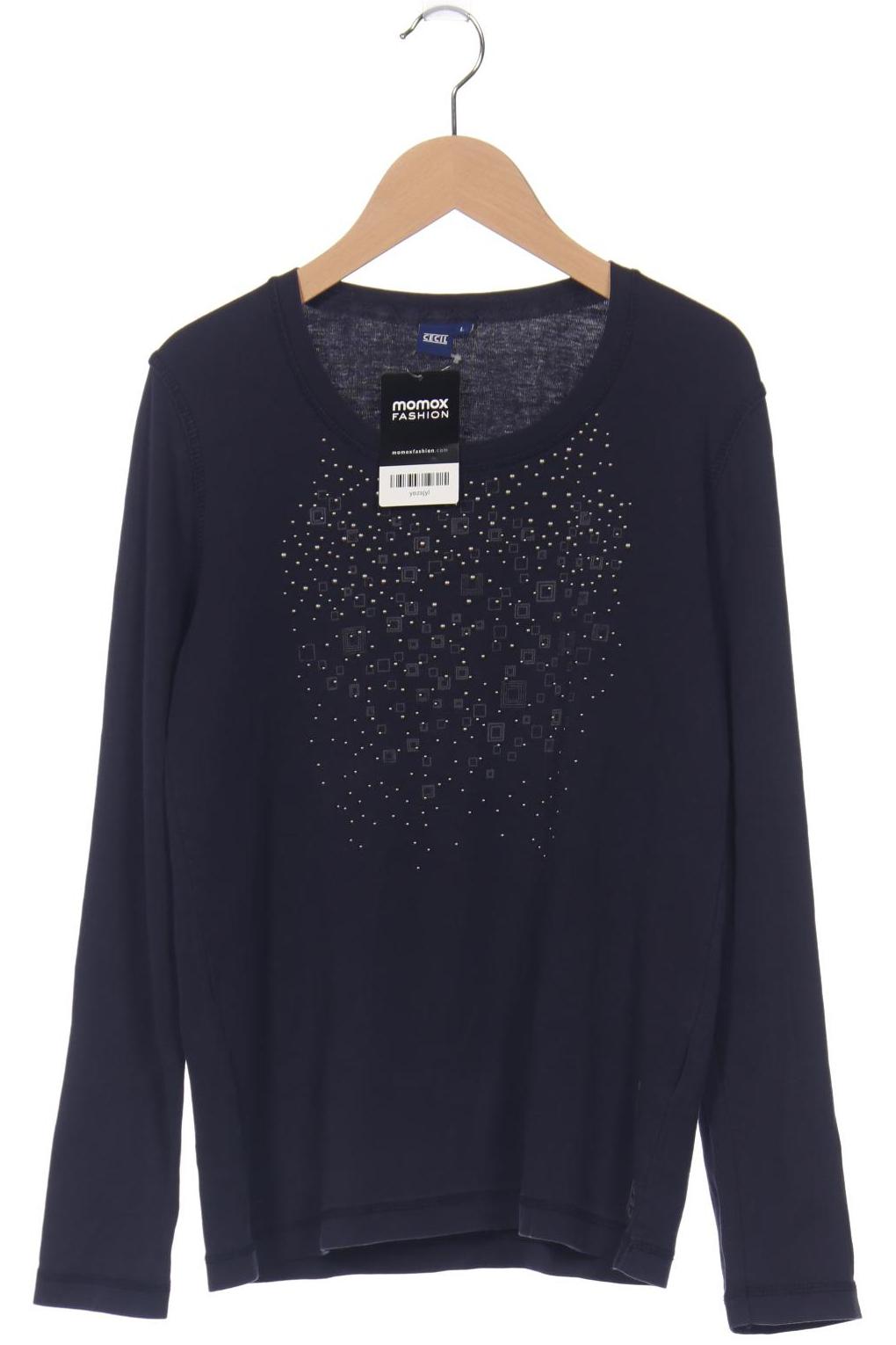 

CECIL Damen Langarmshirt, marineblau