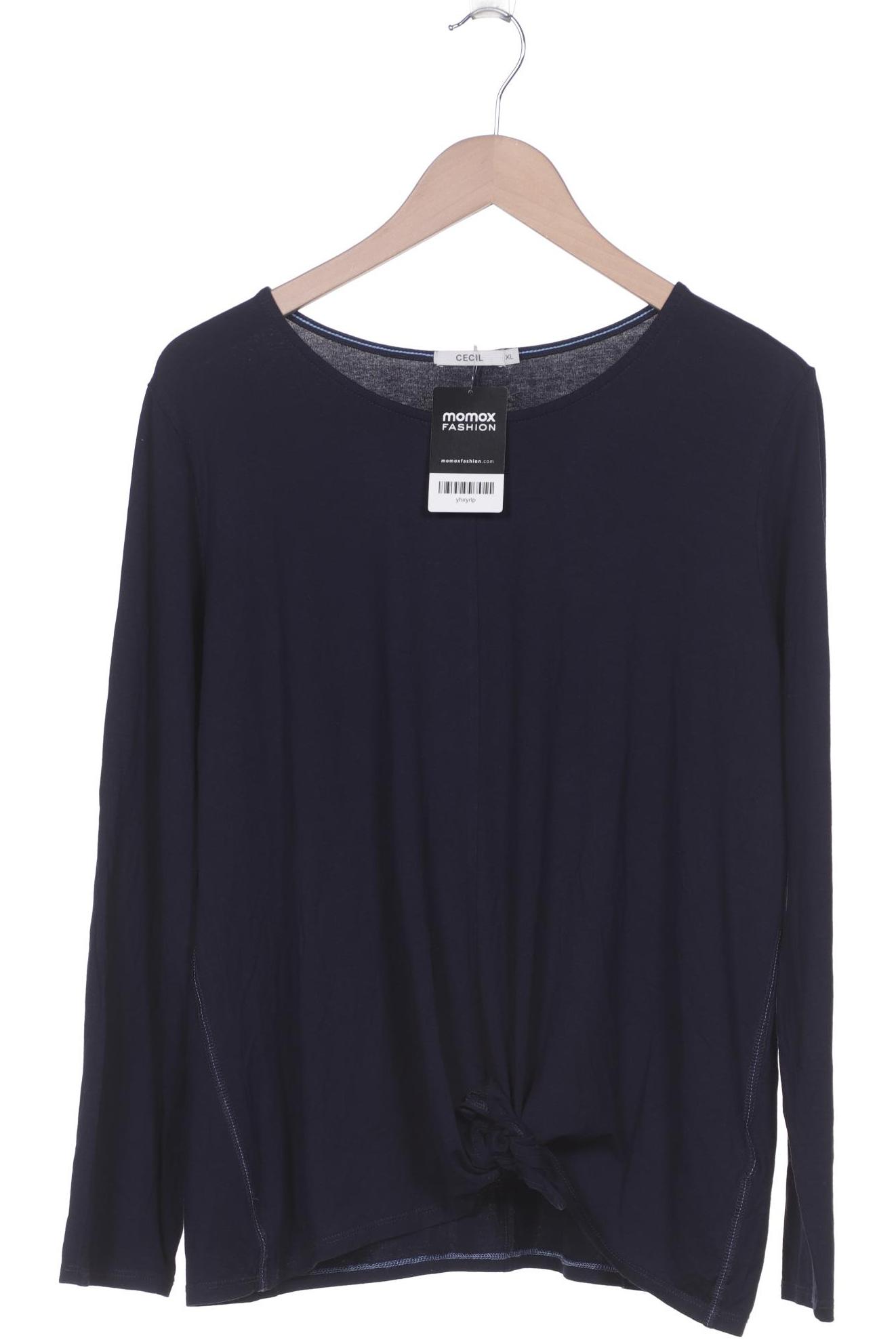 

CECIL Damen Langarmshirt, marineblau