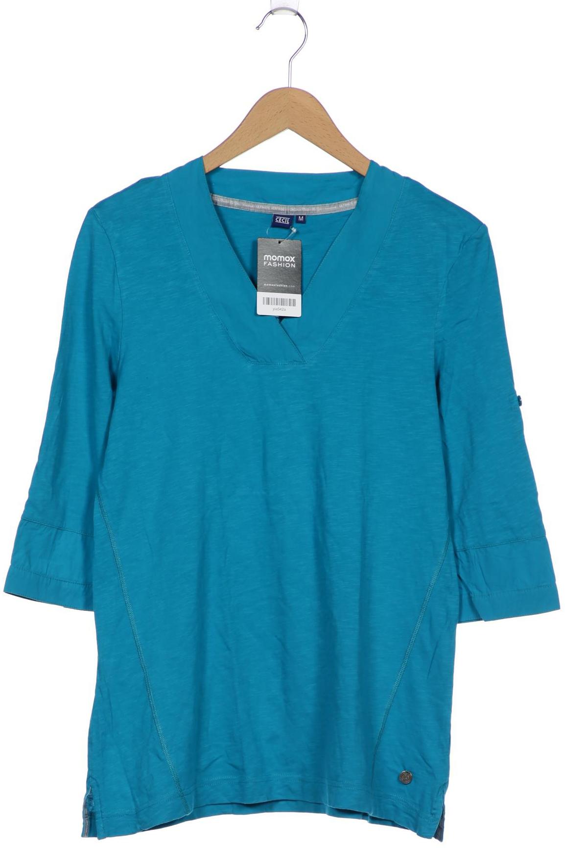 

CECIL Damen Langarmshirt, blau