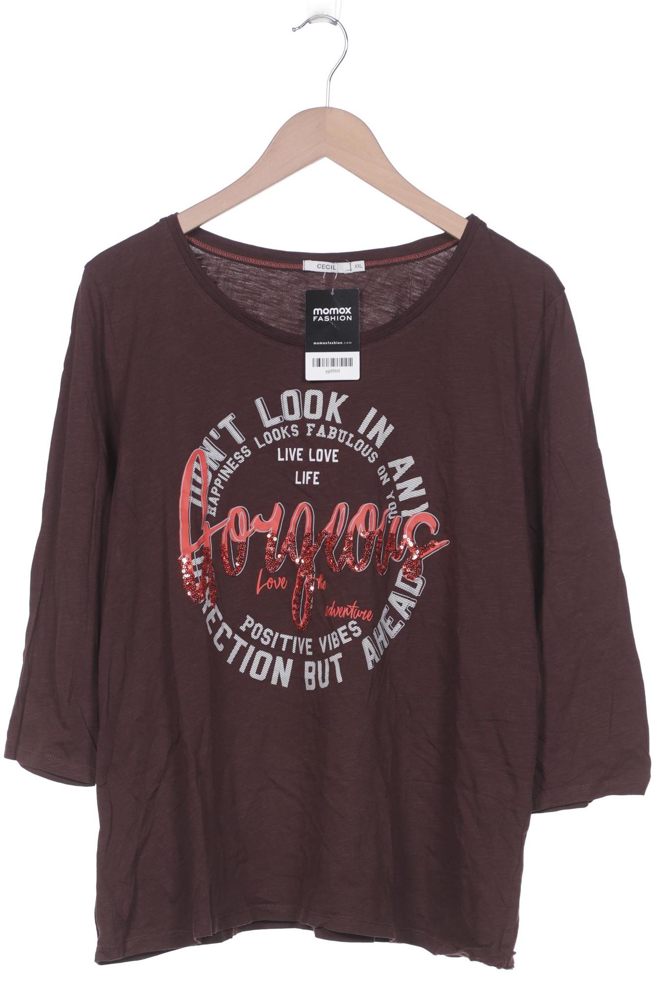 

CECIL Damen Langarmshirt, braun