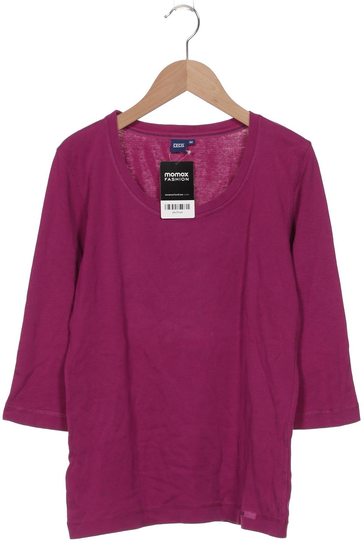 

Cecil Damen Langarmshirt, pink, Gr. 38