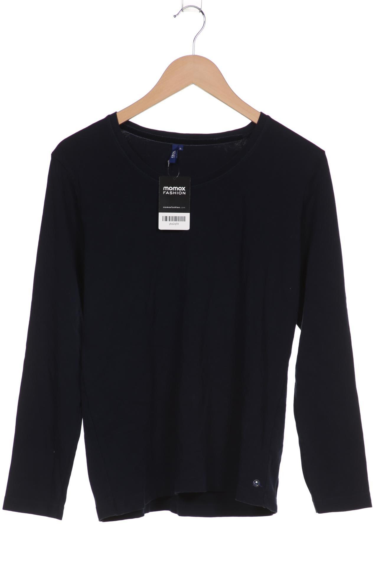 

CECIL Damen Langarmshirt, marineblau