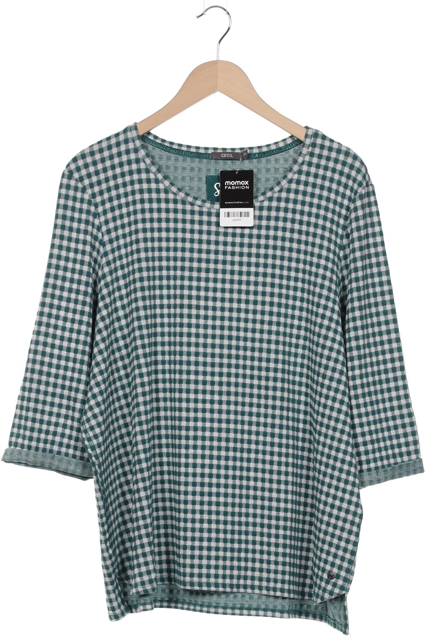 

Cecil Damen Langarmshirt, grün, Gr. 46