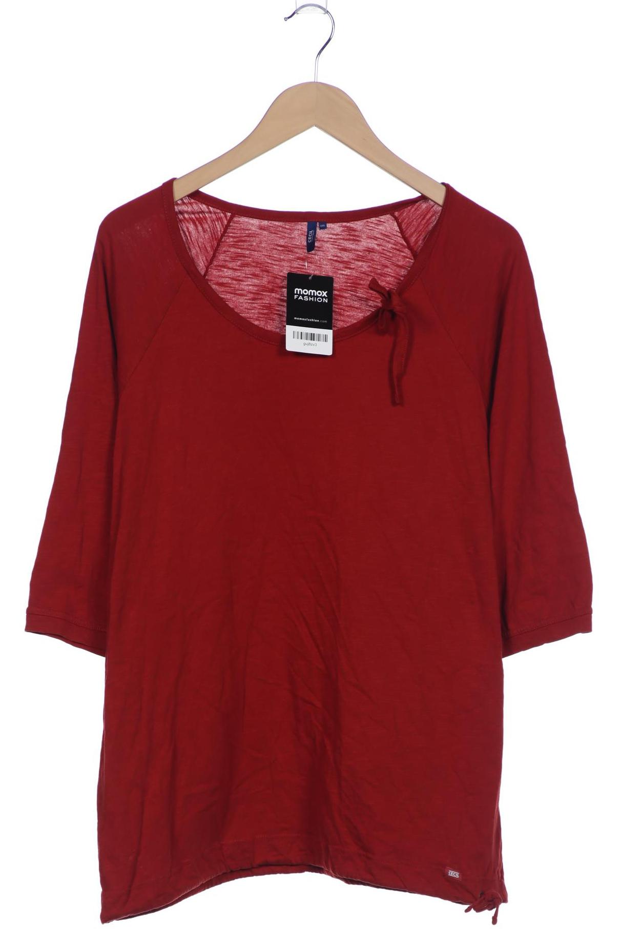 

Cecil Damen Langarmshirt, rot, Gr. 46