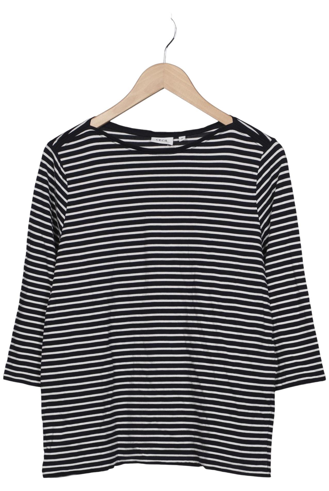 

Cecil Damen Langarmshirt, schwarz, Gr. 38