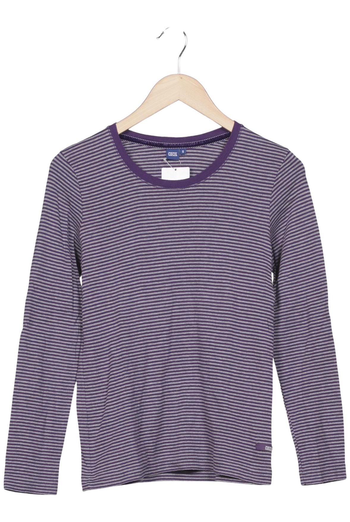 

Cecil Damen Langarmshirt, flieder, Gr. 36