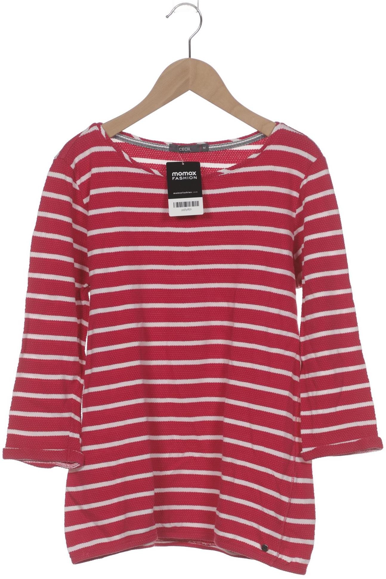 

Cecil Damen Langarmshirt, pink, Gr. 38