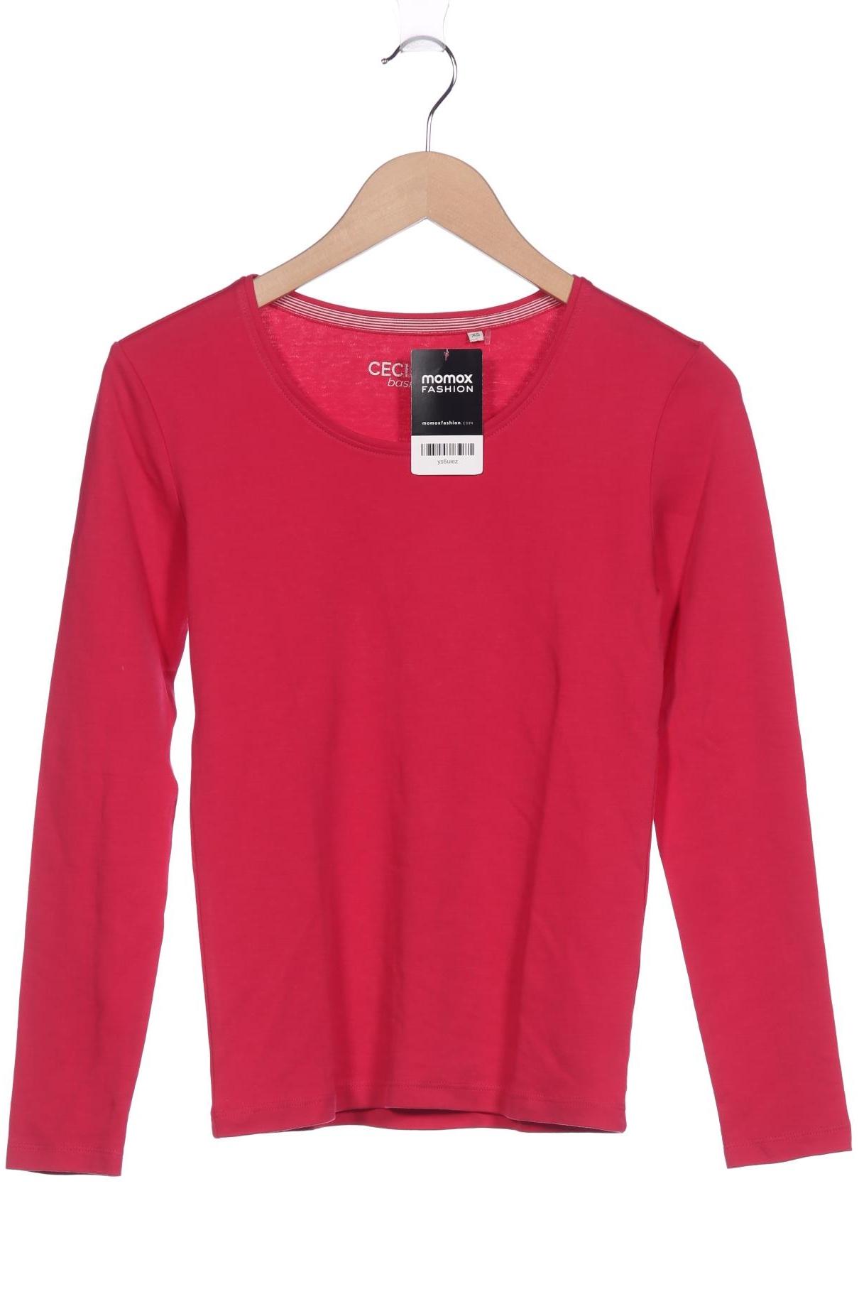 

Cecil Damen Langarmshirt, pink, Gr. 34