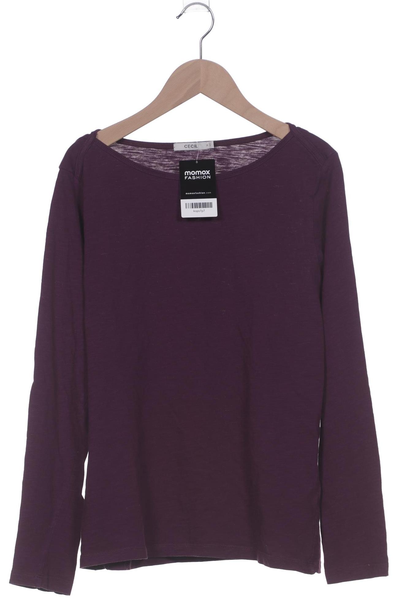 

Cecil Damen Langarmshirt, flieder, Gr. 36