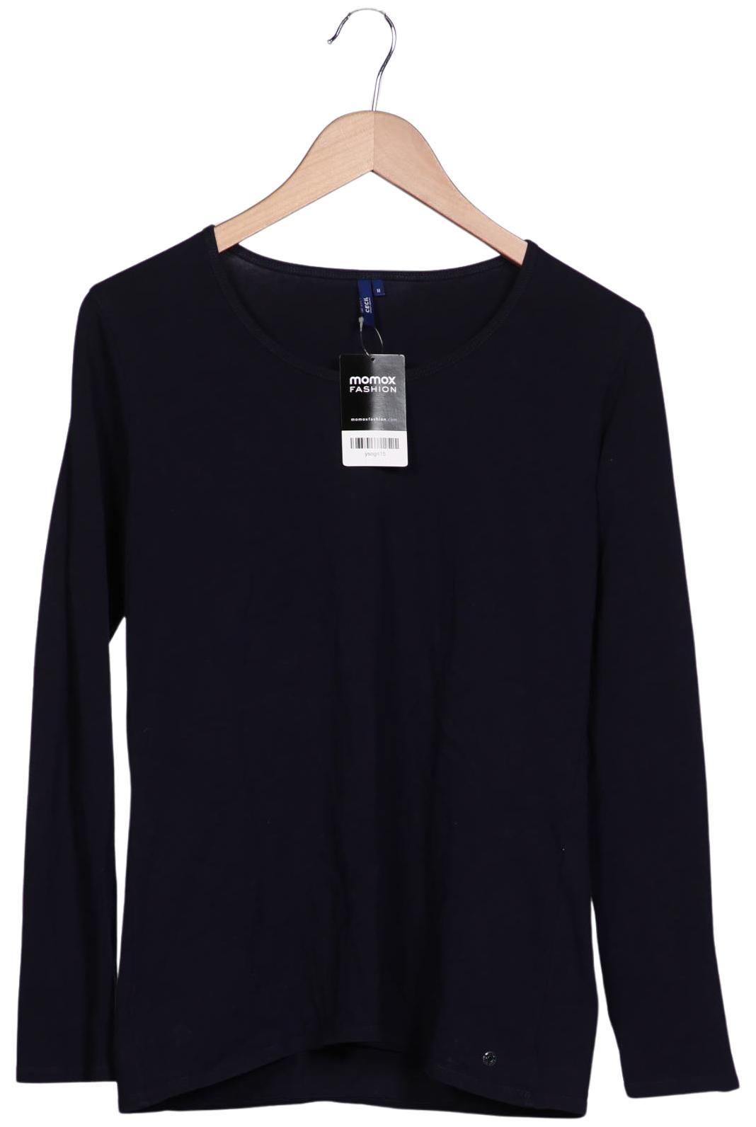 

Cecil Damen Langarmshirt, marineblau, Gr. 38