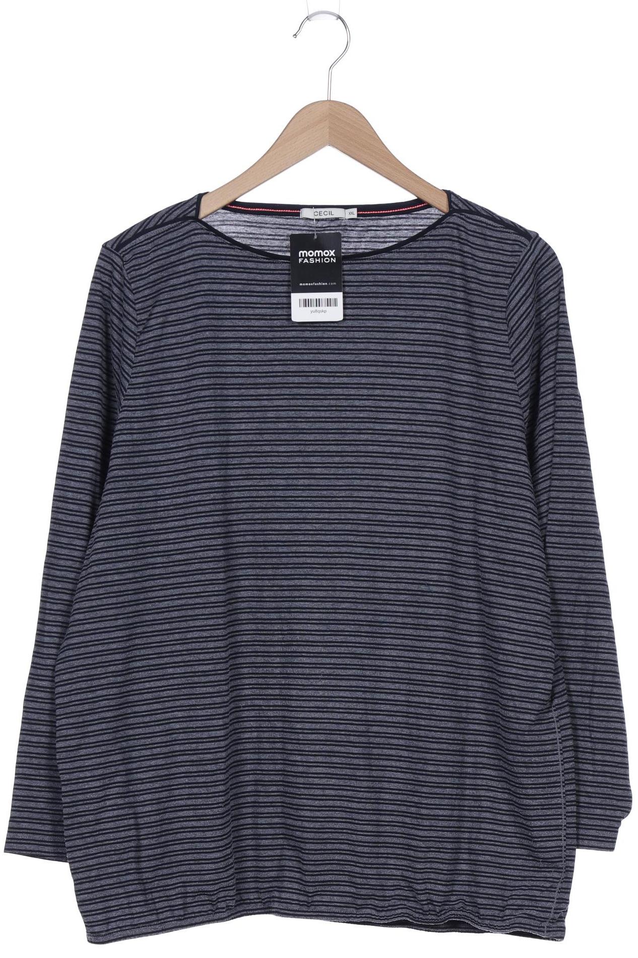 

CECIL Damen Langarmshirt, marineblau
