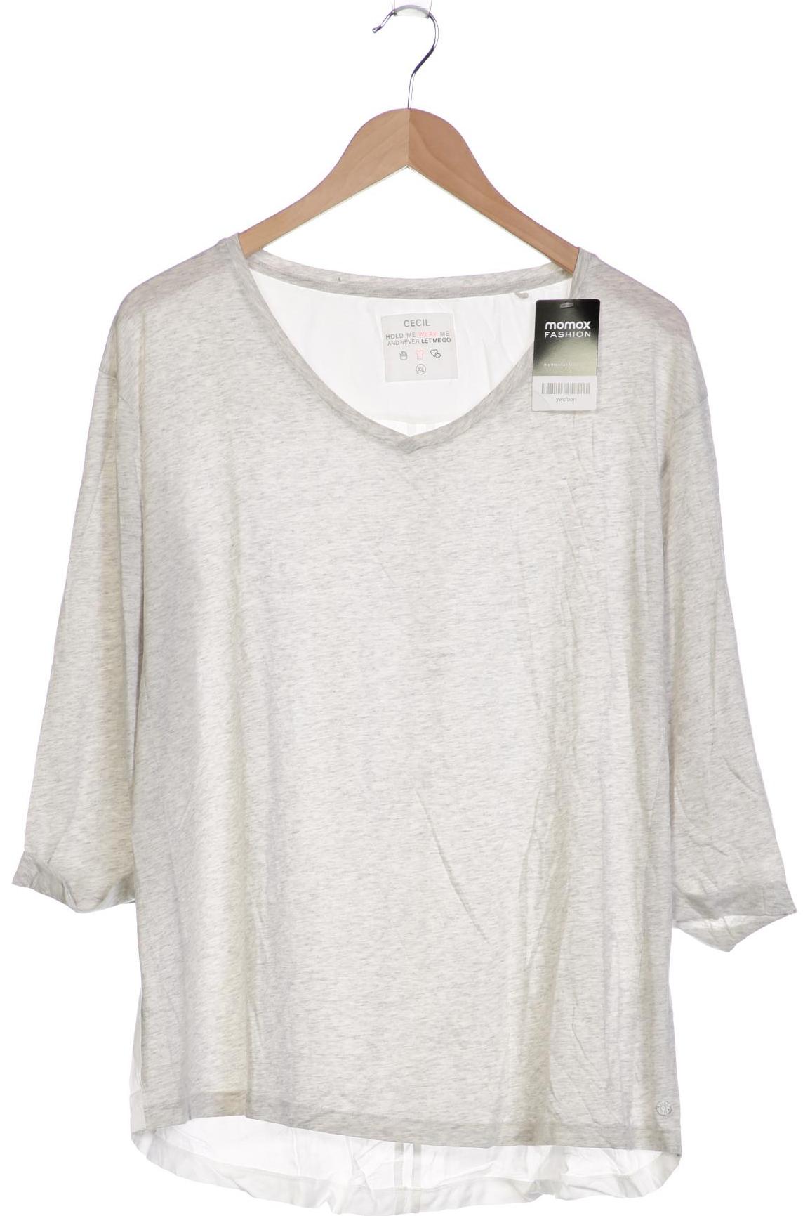

Cecil Damen Langarmshirt, grau, Gr. 44