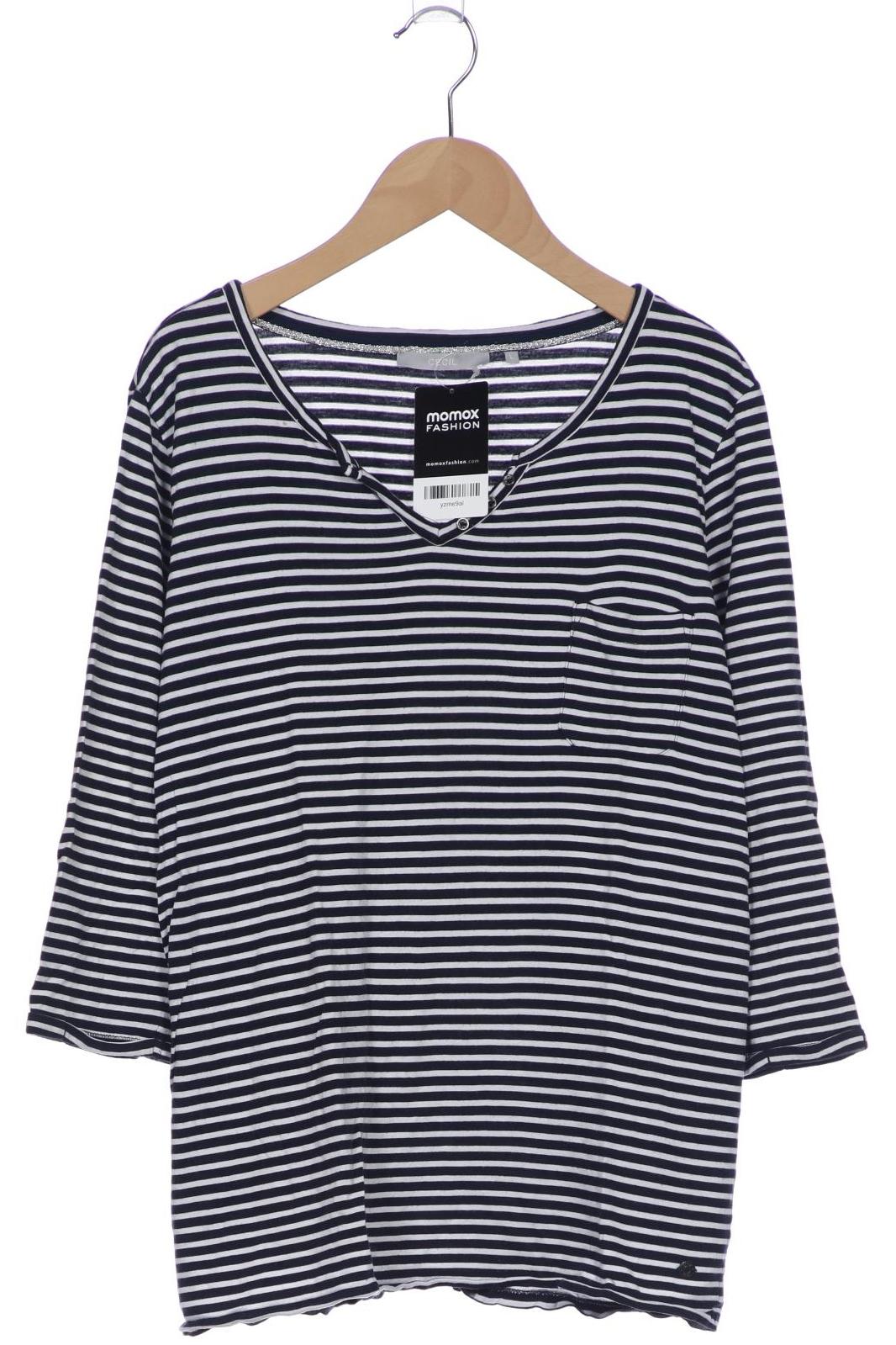 

Cecil Damen Langarmshirt, marineblau, Gr. 42
