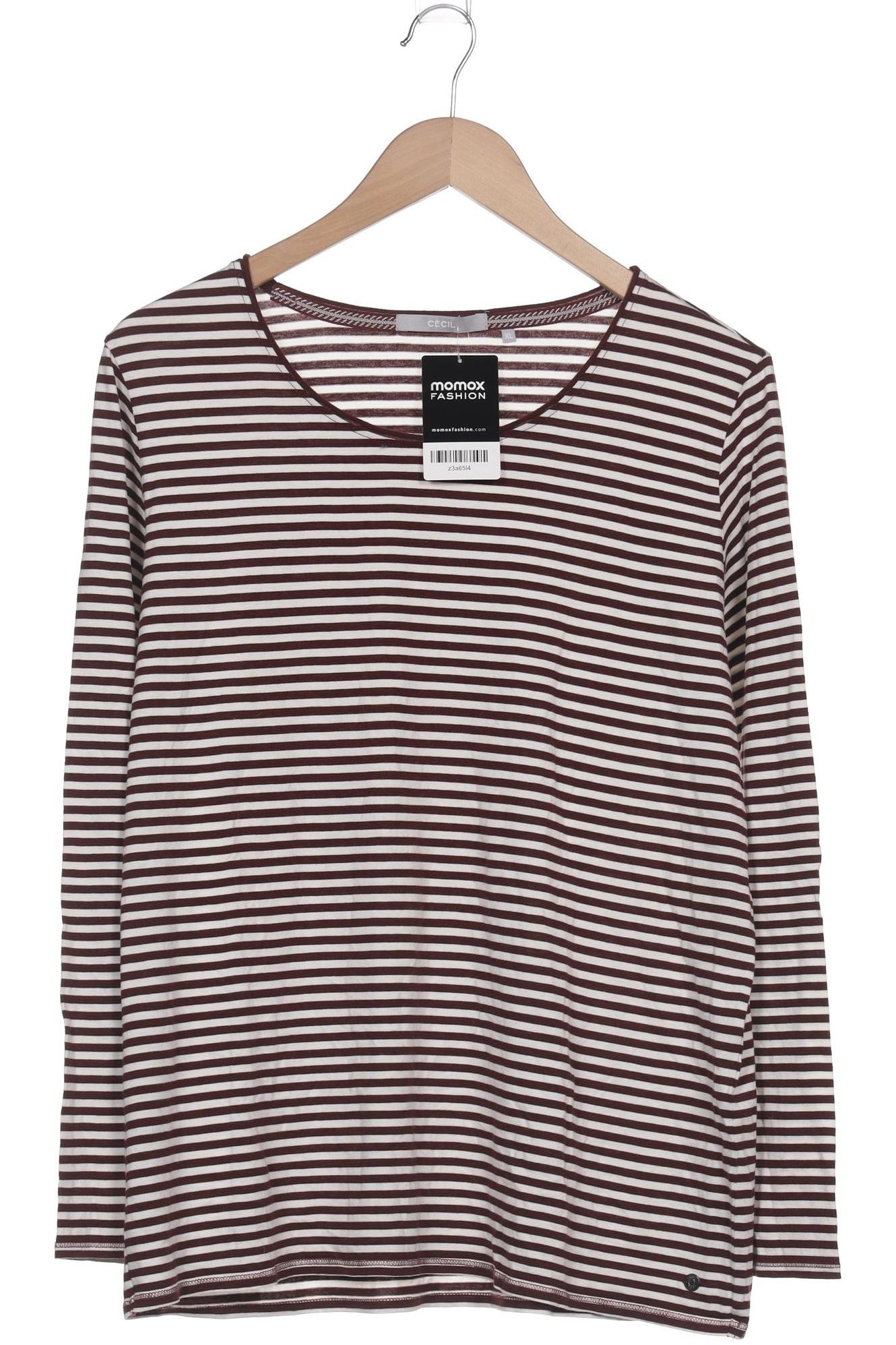 

Cecil Damen Langarmshirt, bordeaux, Gr. 44