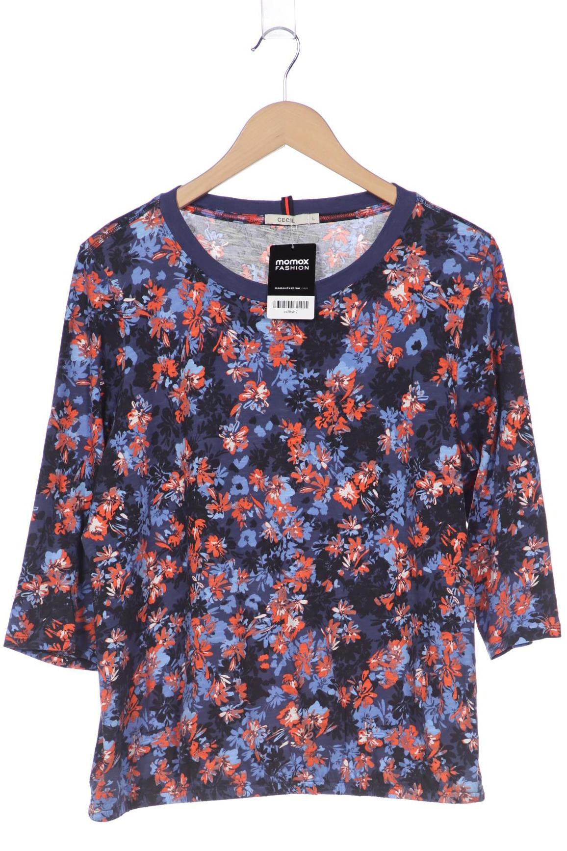 

CECIL Damen Langarmshirt, blau