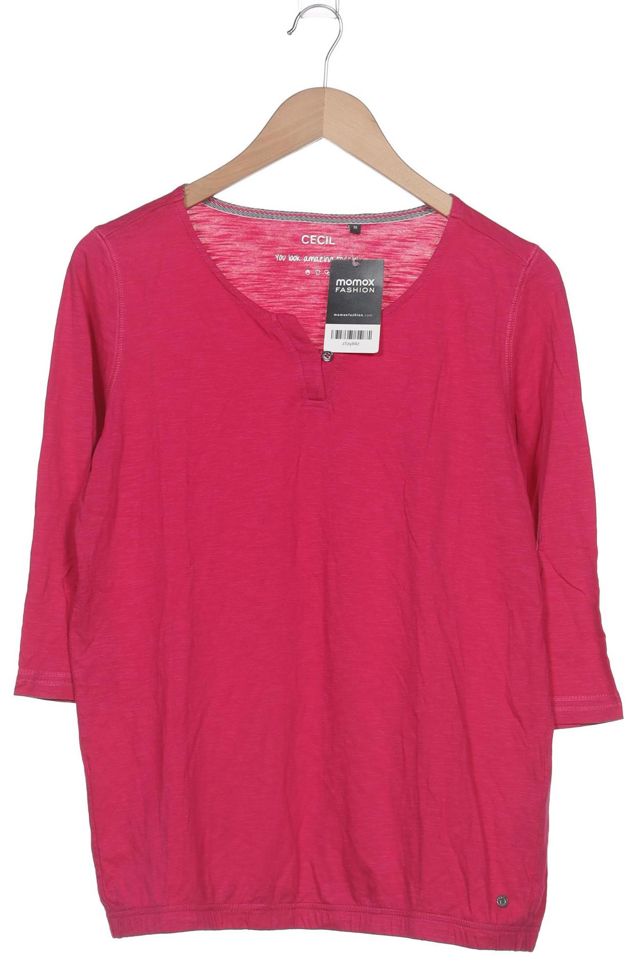 

Cecil Damen Langarmshirt, pink, Gr. 38