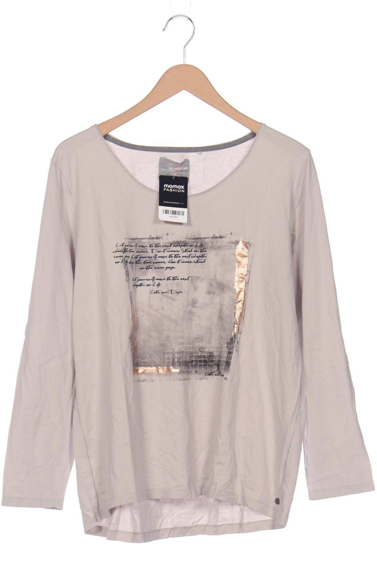 

Cecil Damen Langarmshirt, grau, Gr. 46