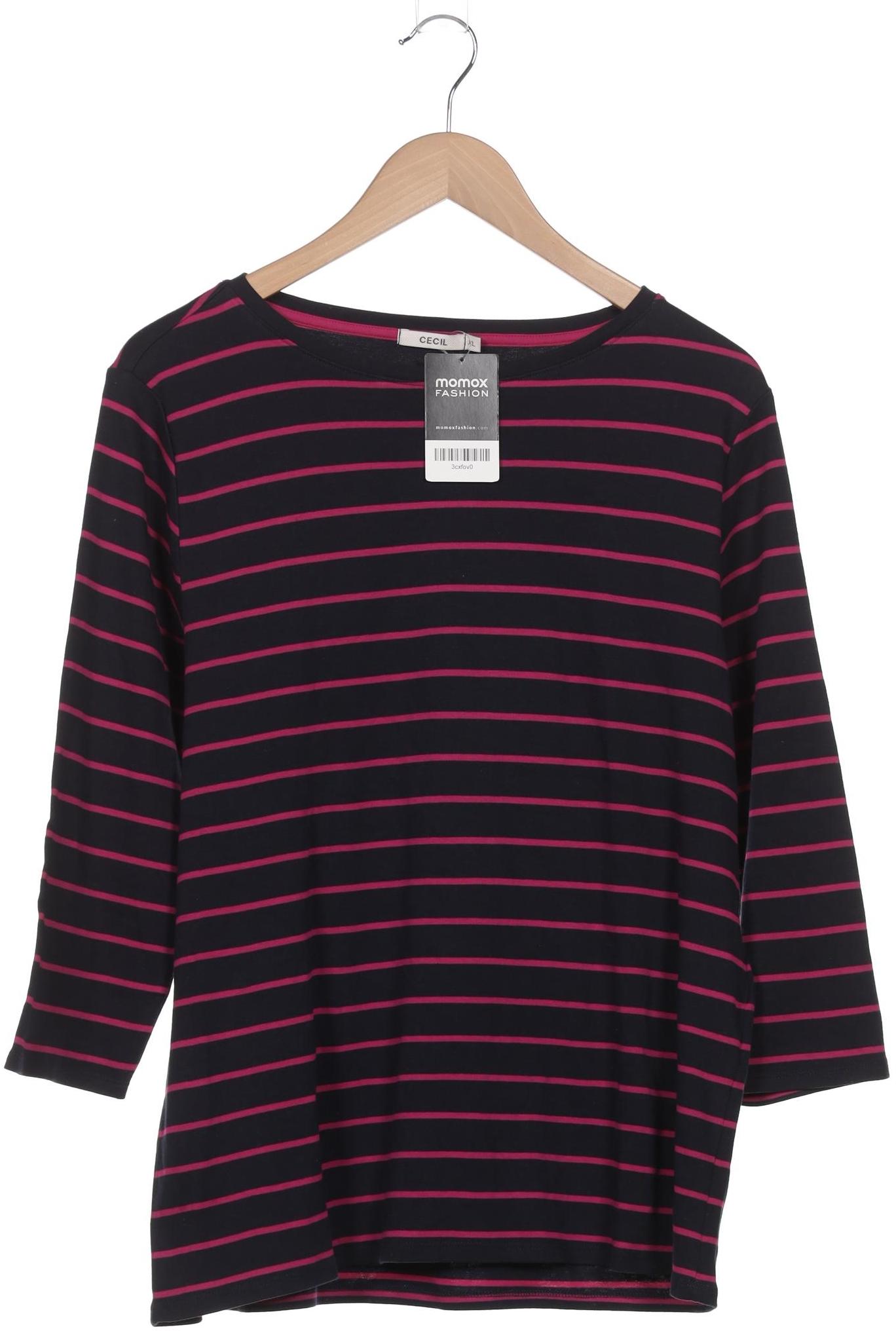 

Cecil Damen Langarmshirt, marineblau, Gr. 44