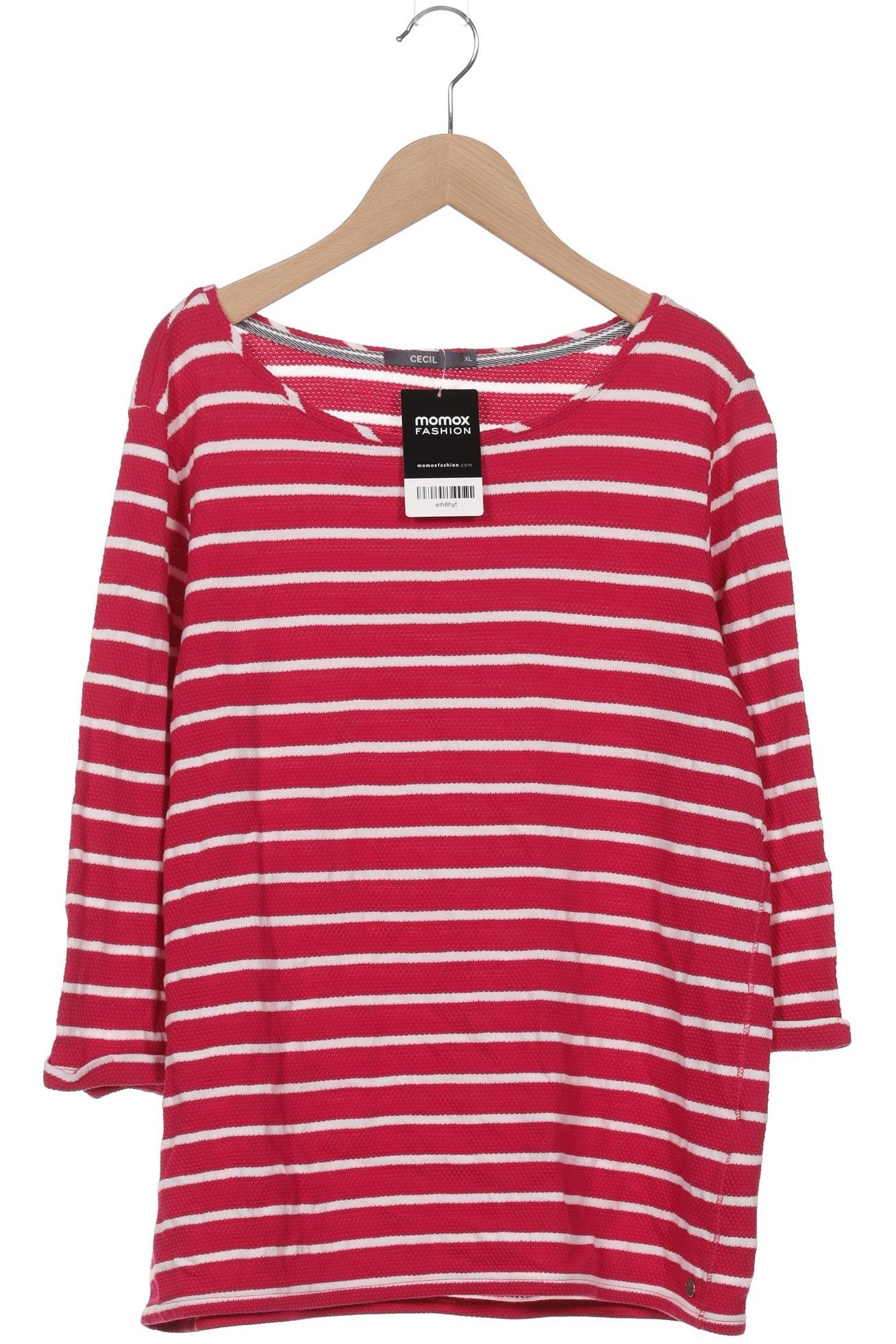 

Cecil Damen Langarmshirt, pink, Gr. 44