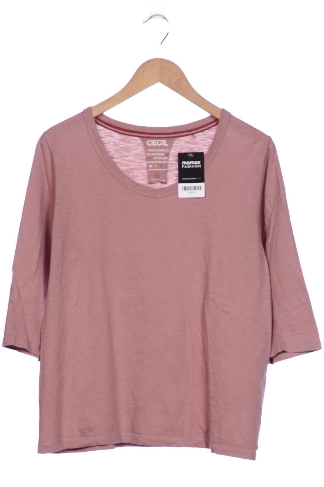 

Cecil Damen Langarmshirt, pink, Gr. 44