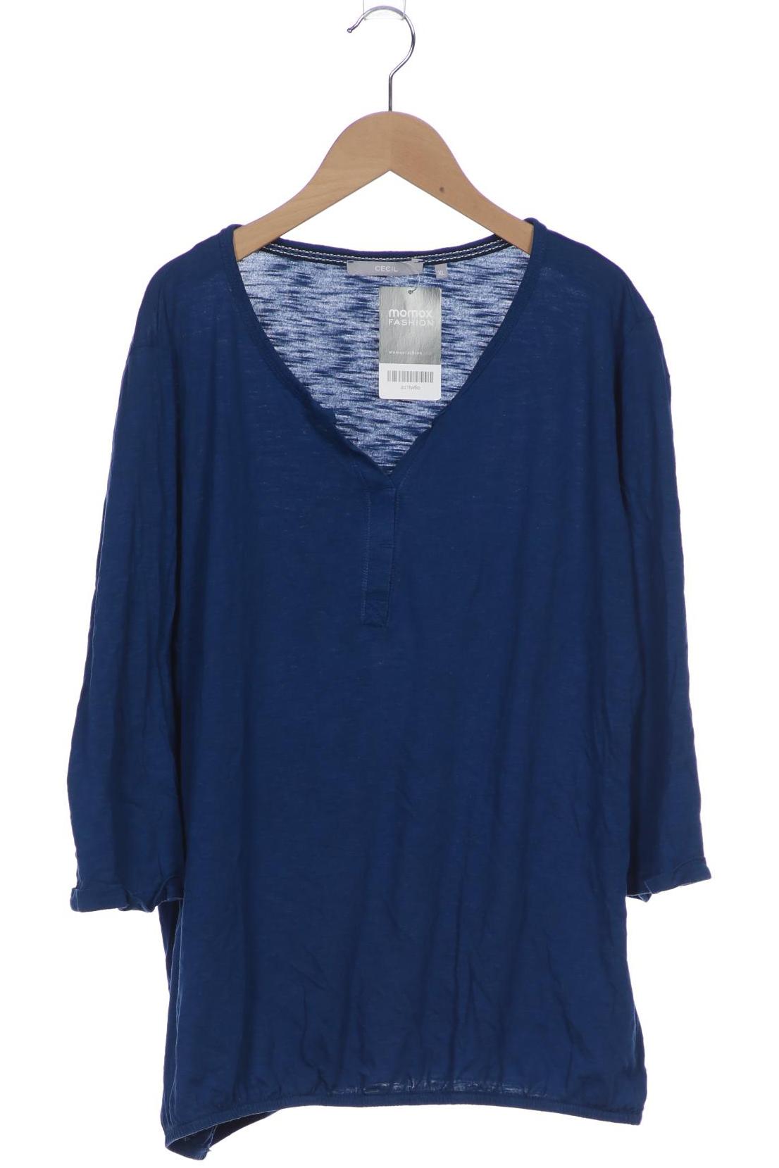 

Cecil Damen Langarmshirt, blau, Gr. 44
