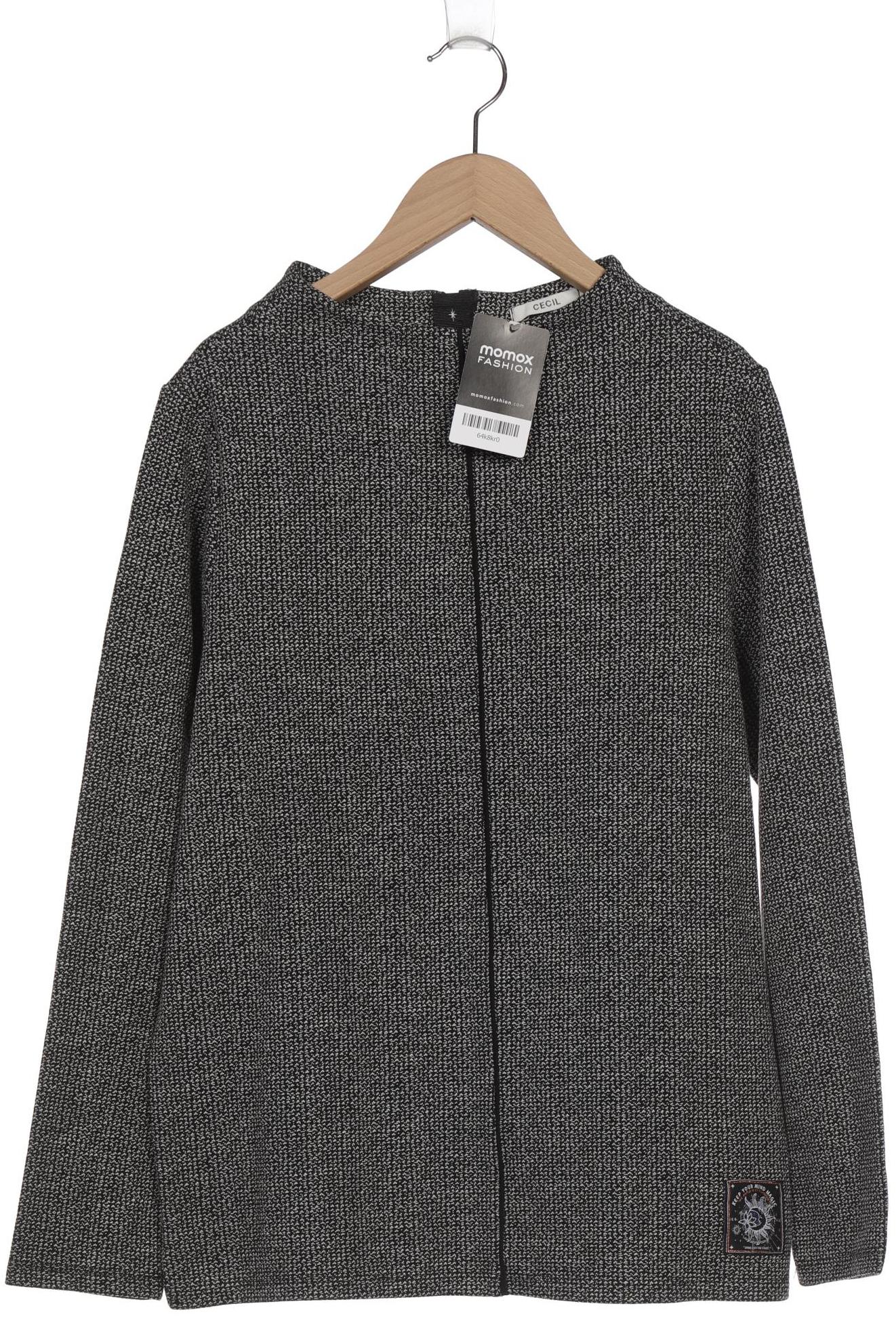 

Cecil Damen Langarmshirt, schwarz, Gr. 36