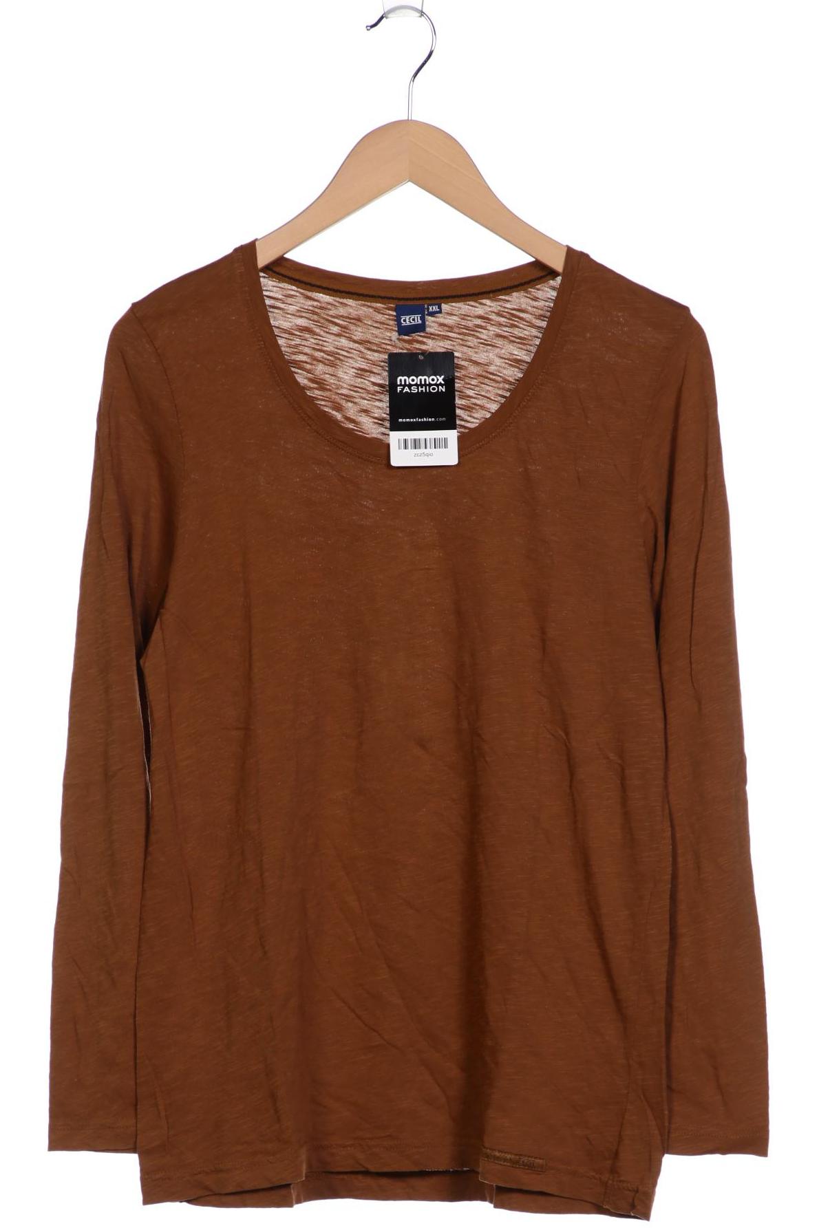 

CECIL Damen Langarmshirt, braun