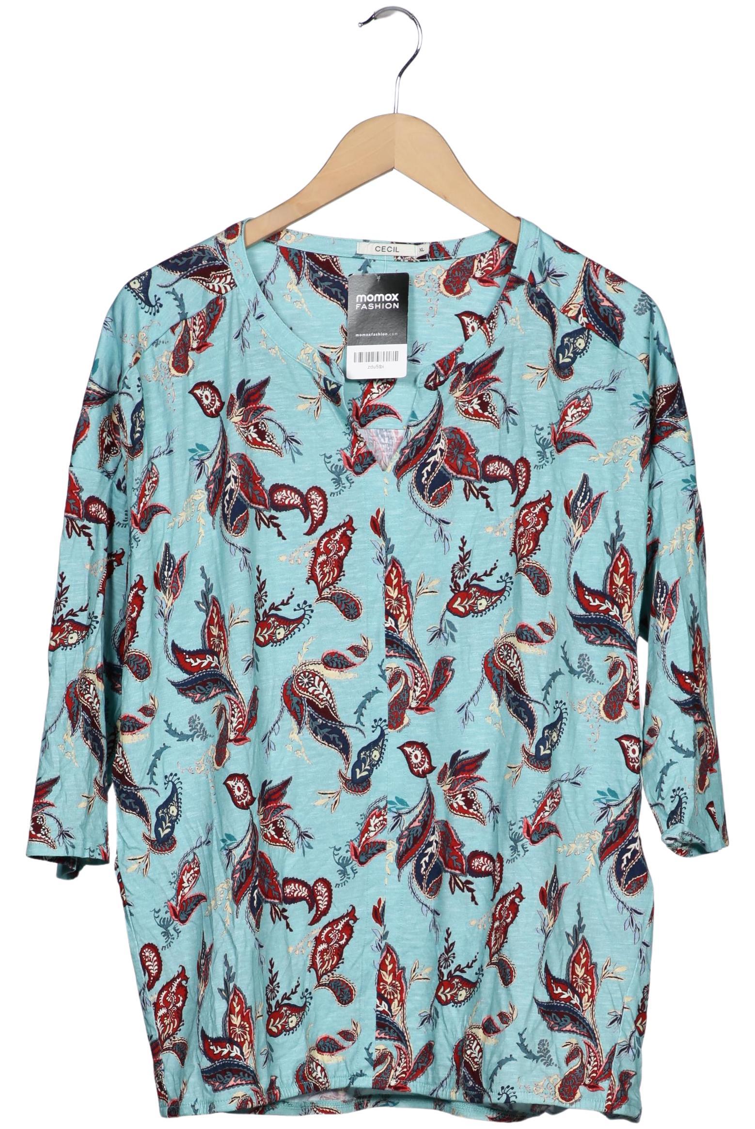 

Cecil Damen Langarmshirt, hellblau, Gr. 44