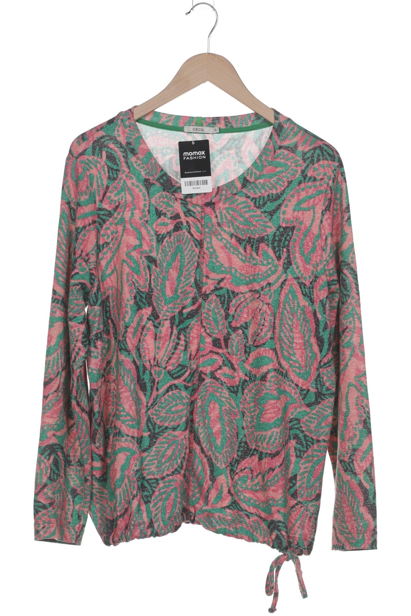 

Cecil Damen Langarmshirt, grün, Gr. 44
