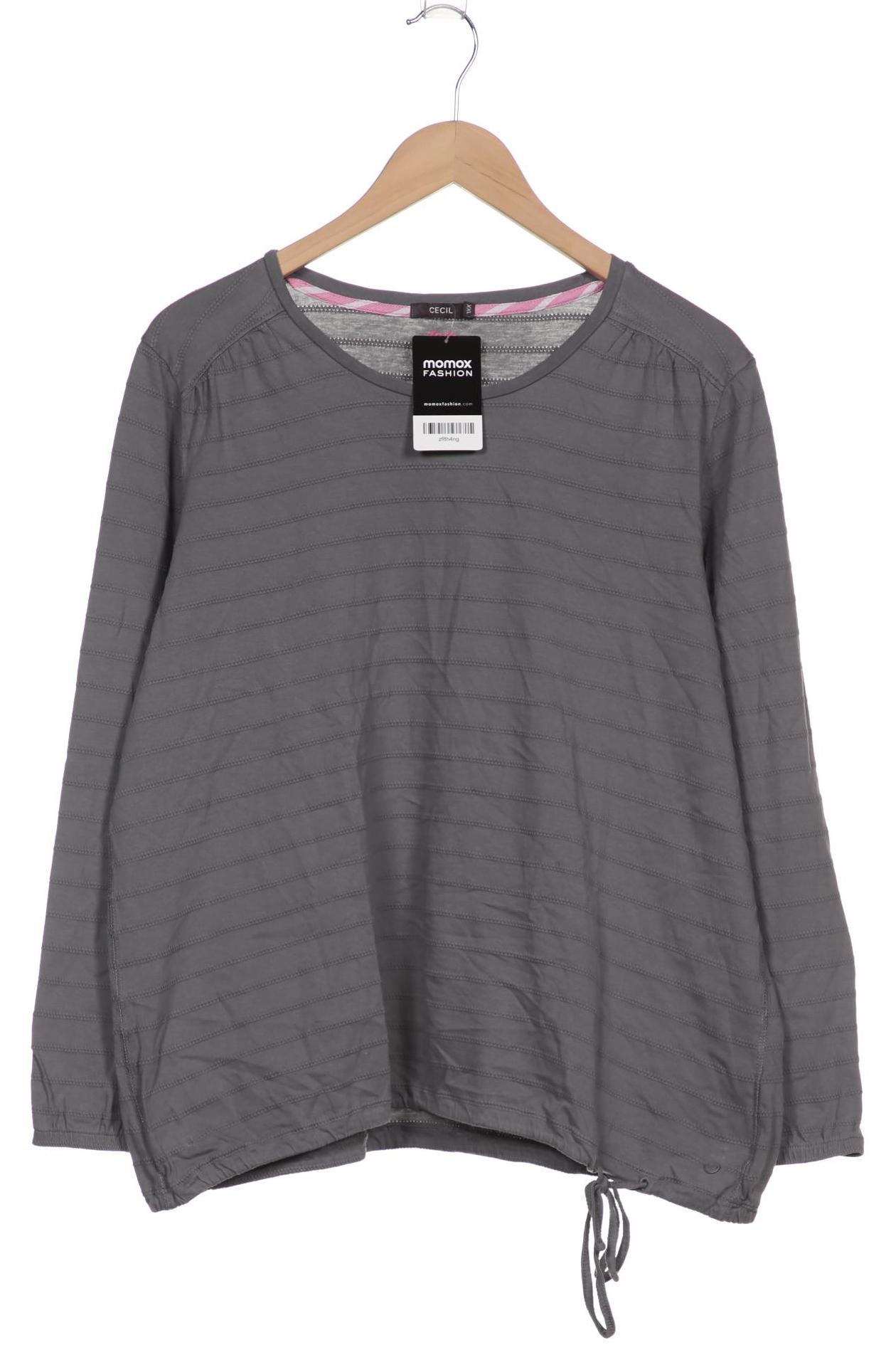 

CECIL Damen Langarmshirt, grau