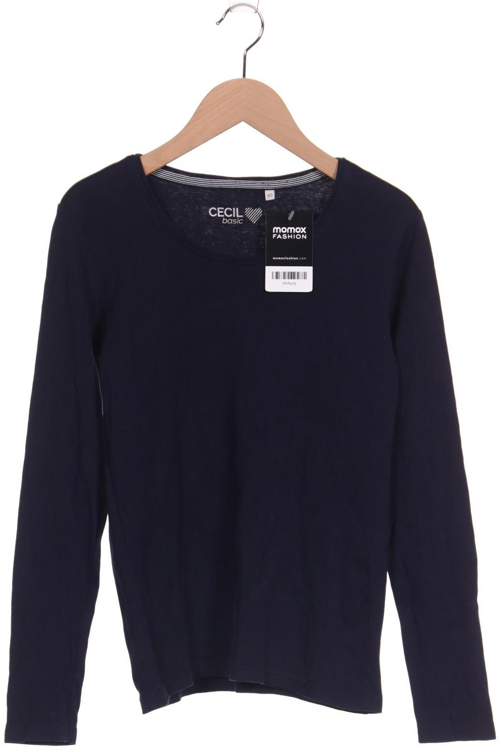 

CECIL Damen Langarmshirt, marineblau