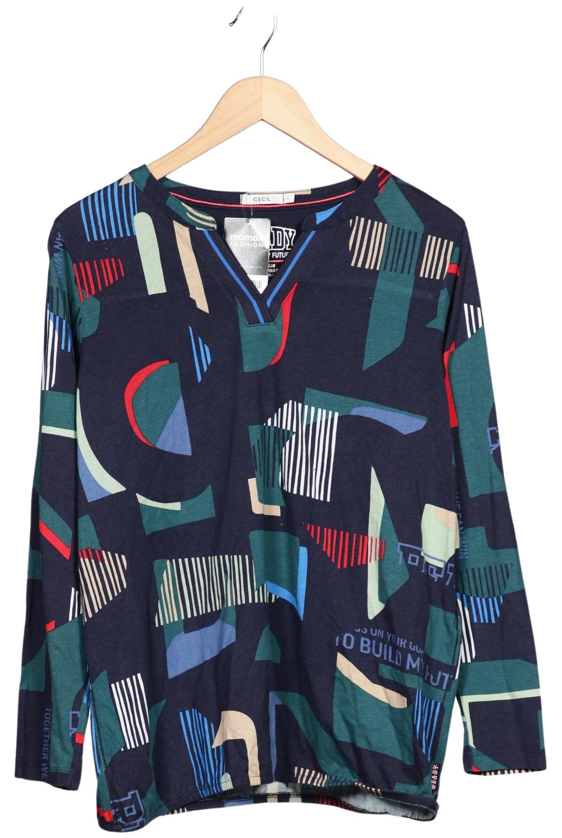 

Cecil Damen Langarmshirt, mehrfarbig, Gr. 42