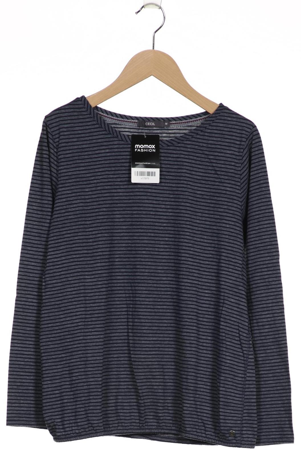 

Cecil Damen Langarmshirt, blau, Gr. 38