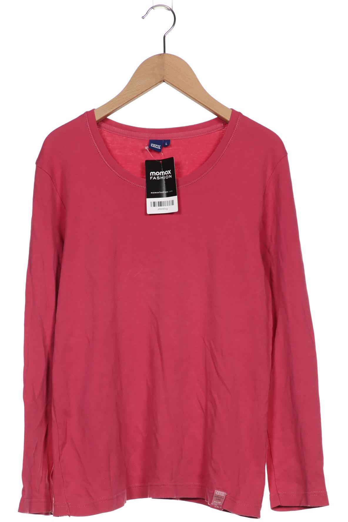 

CECIL Damen Langarmshirt, pink