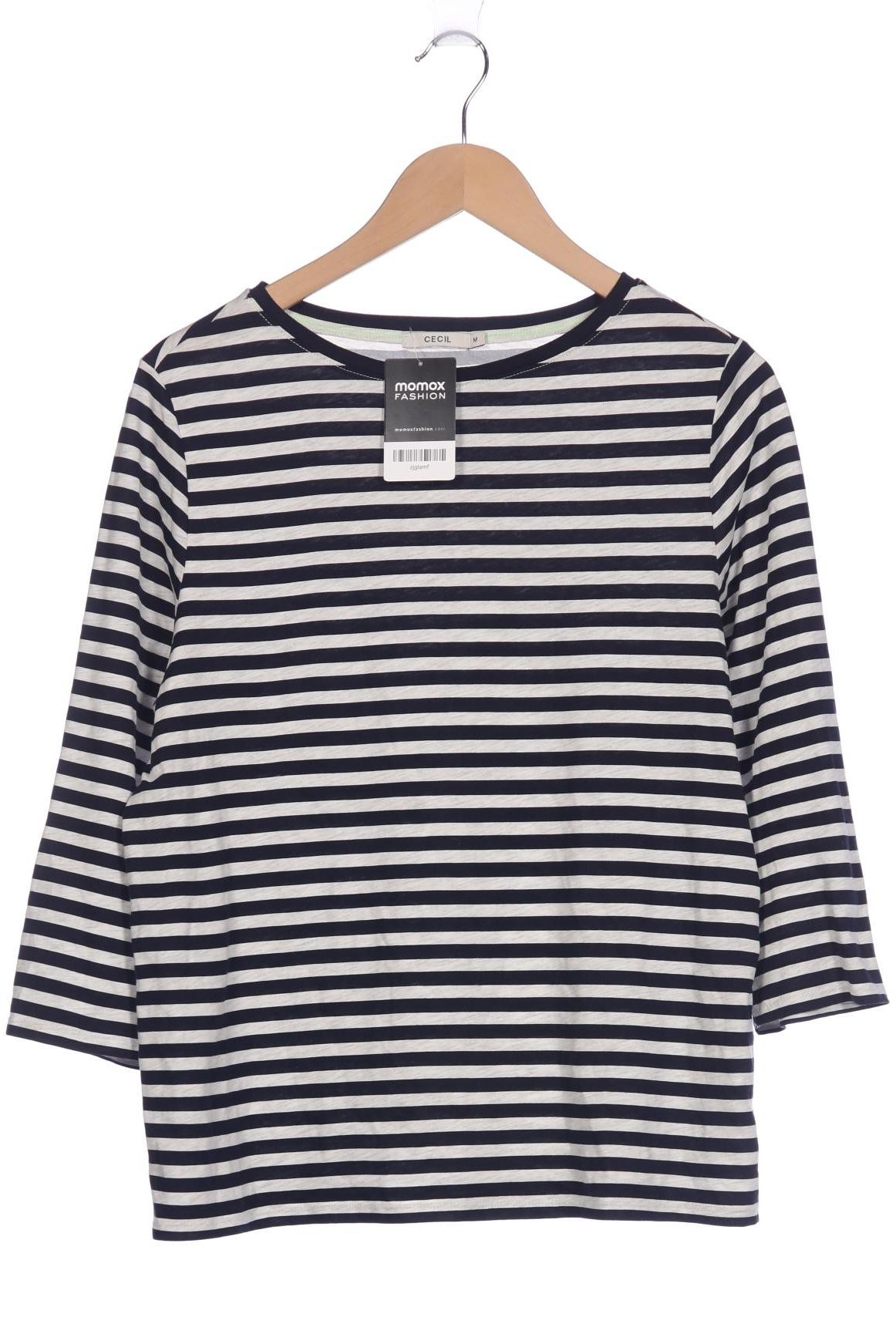 

Cecil Damen Langarmshirt, marineblau, Gr. 38