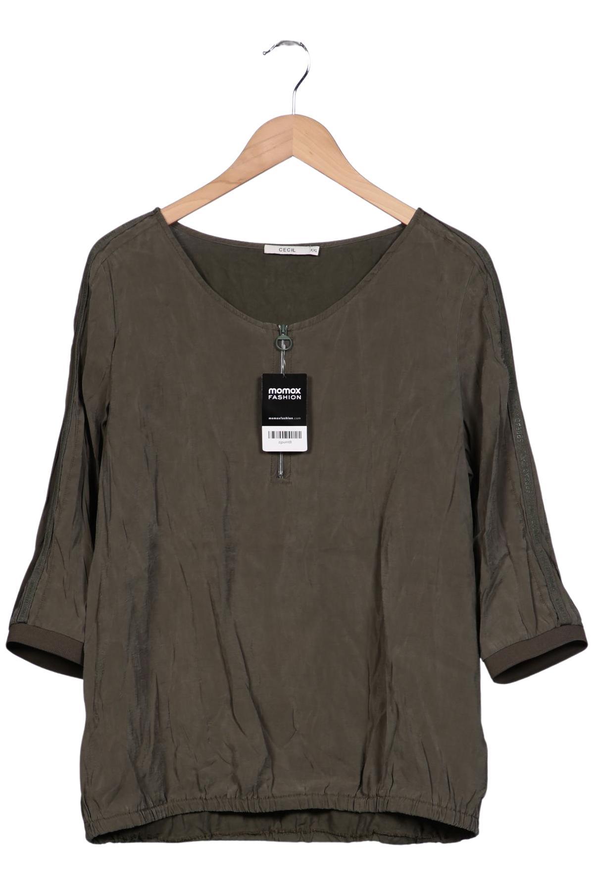 

Cecil Damen Langarmshirt, grün, Gr. 46