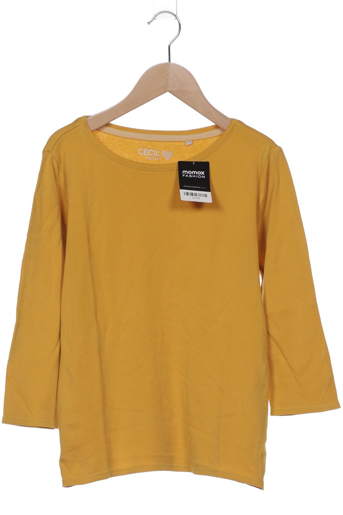 

Cecil Damen Langarmshirt, orange, Gr. 34