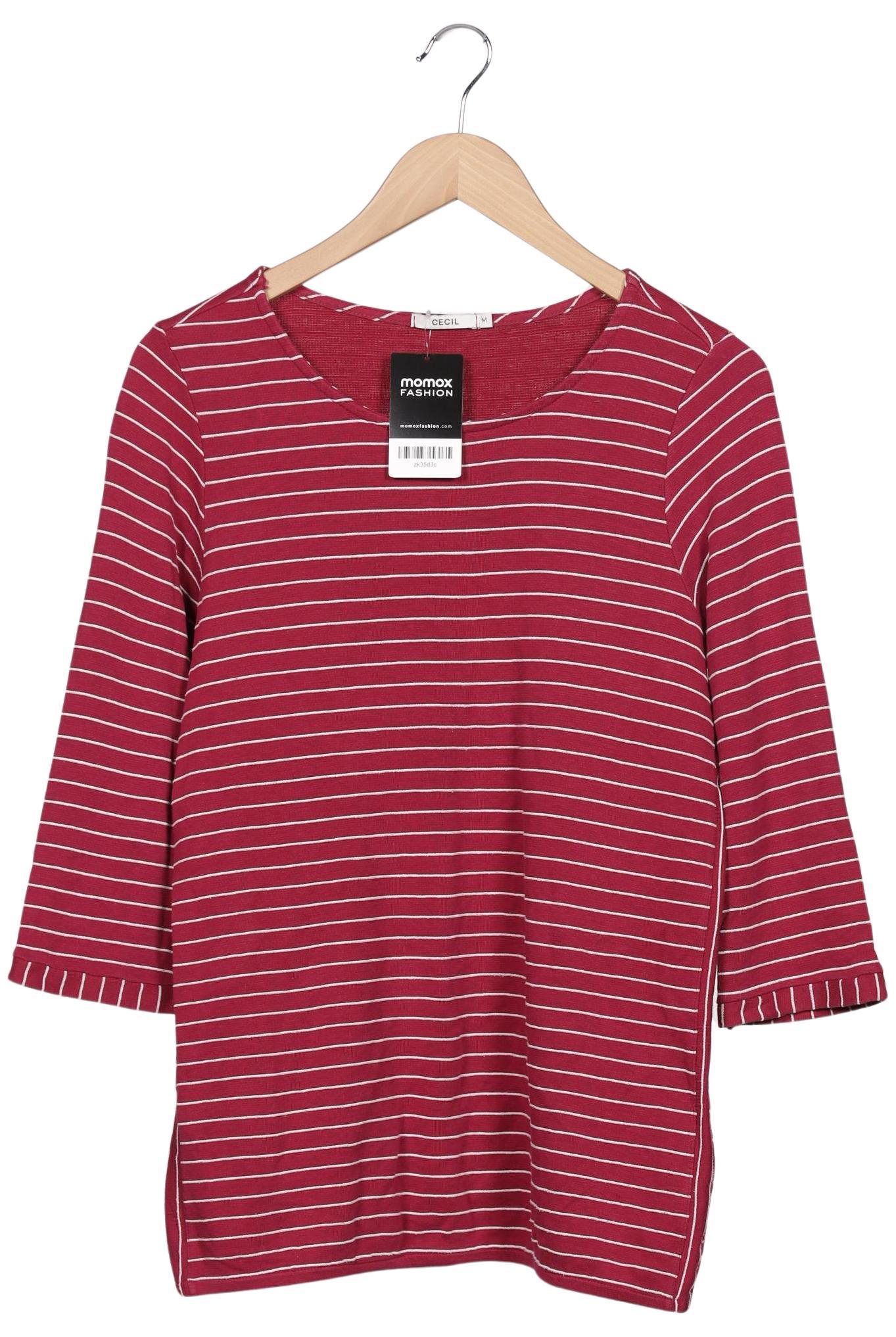 

Cecil Damen Langarmshirt, bordeaux, Gr. 38