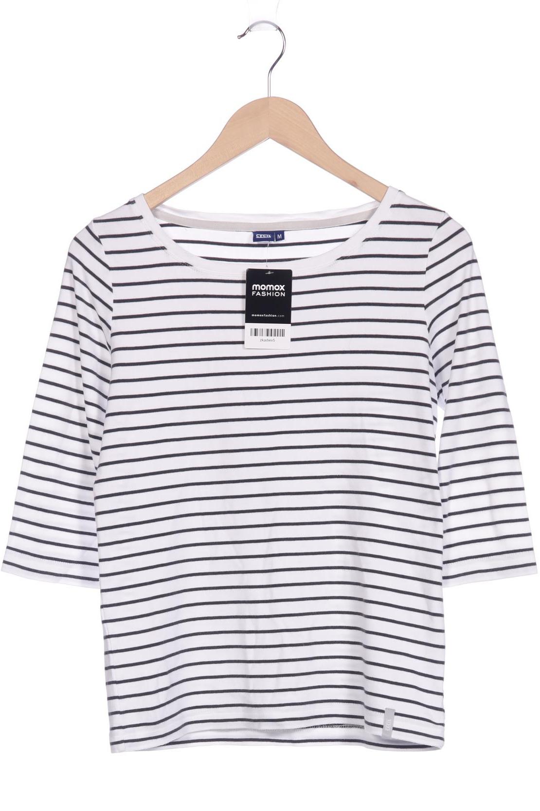 

Cecil Damen Langarmshirt, weiß, Gr. 38