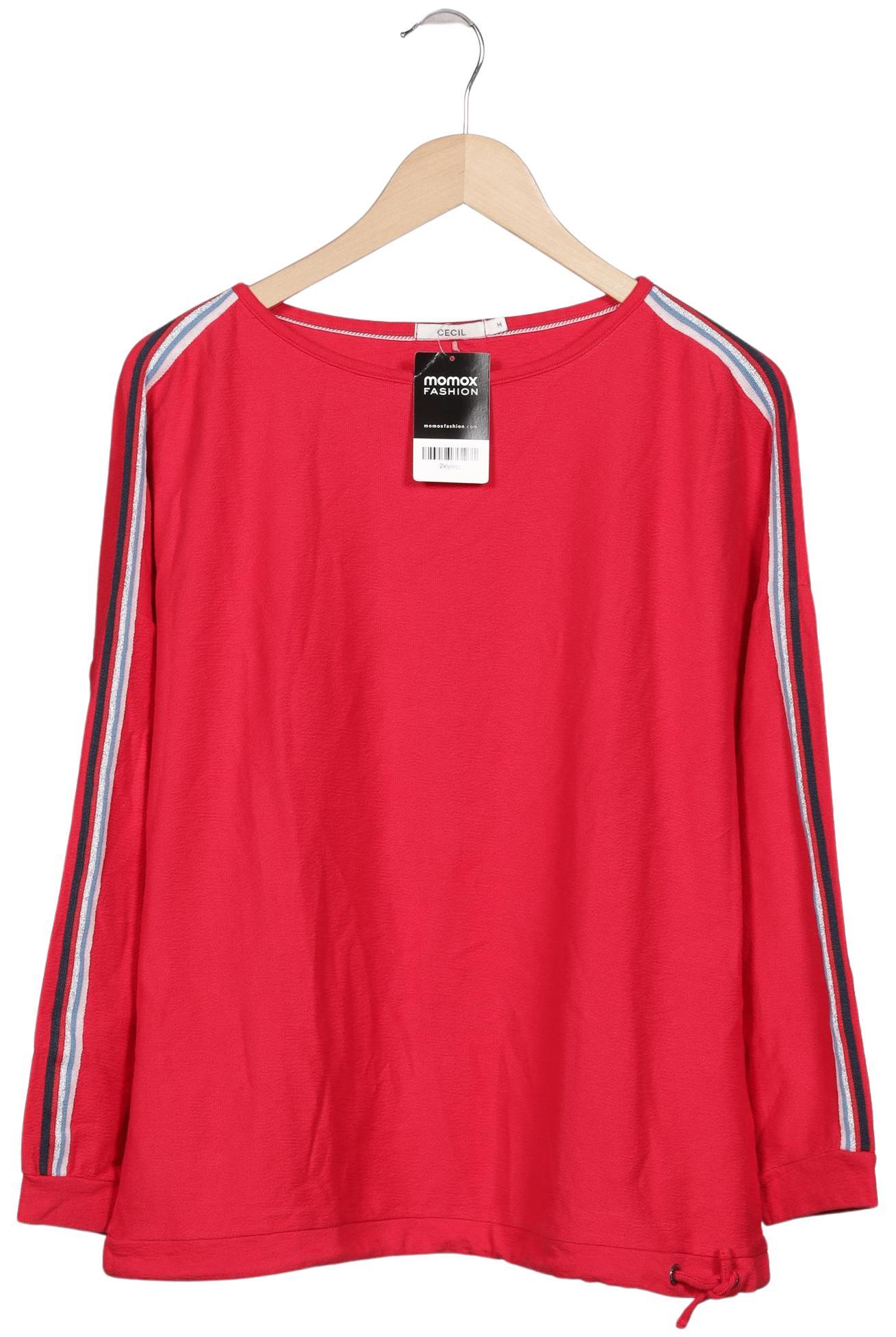 

Cecil Damen Langarmshirt, rot, Gr. 38