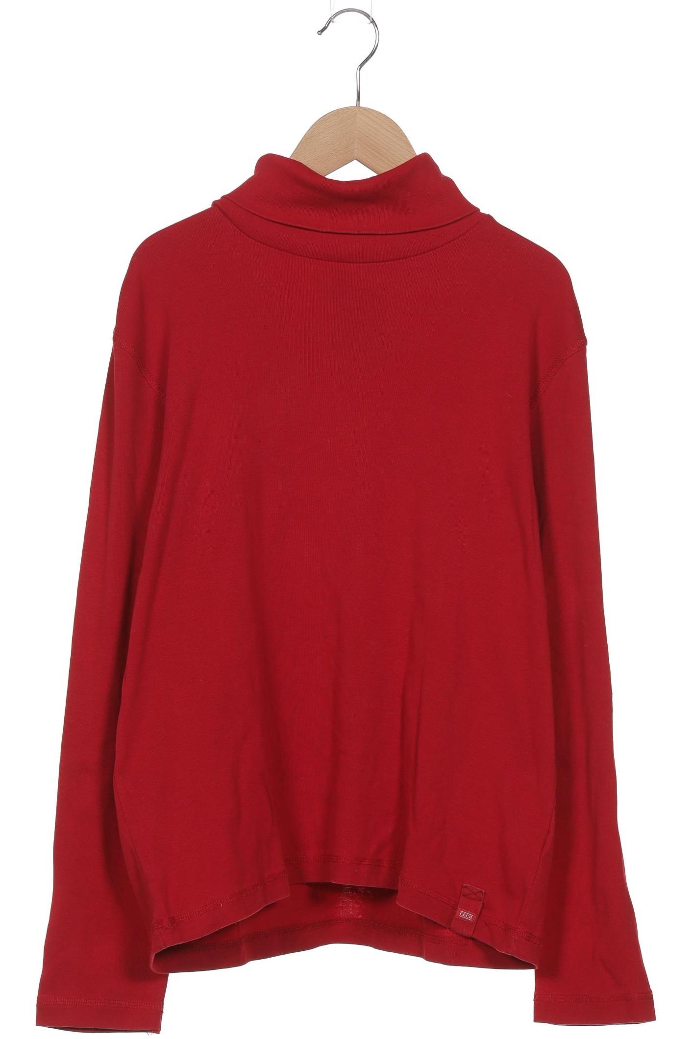 

Cecil Damen Langarmshirt, rot, Gr. 44