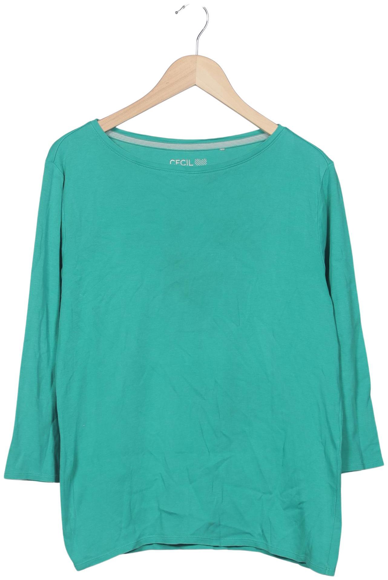 

Cecil Damen Langarmshirt, grün, Gr. 38