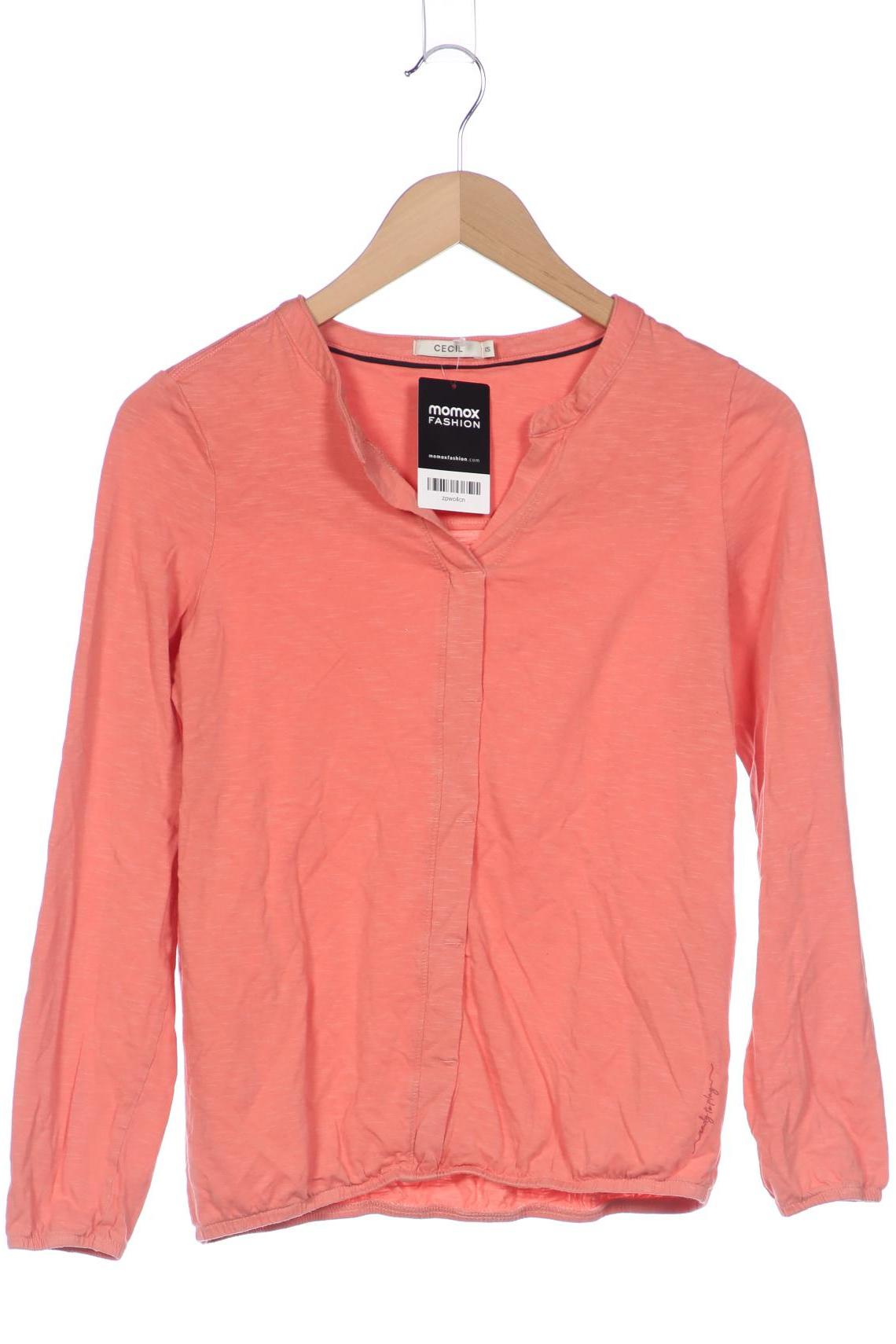 

Cecil Damen Langarmshirt, pink, Gr. 34