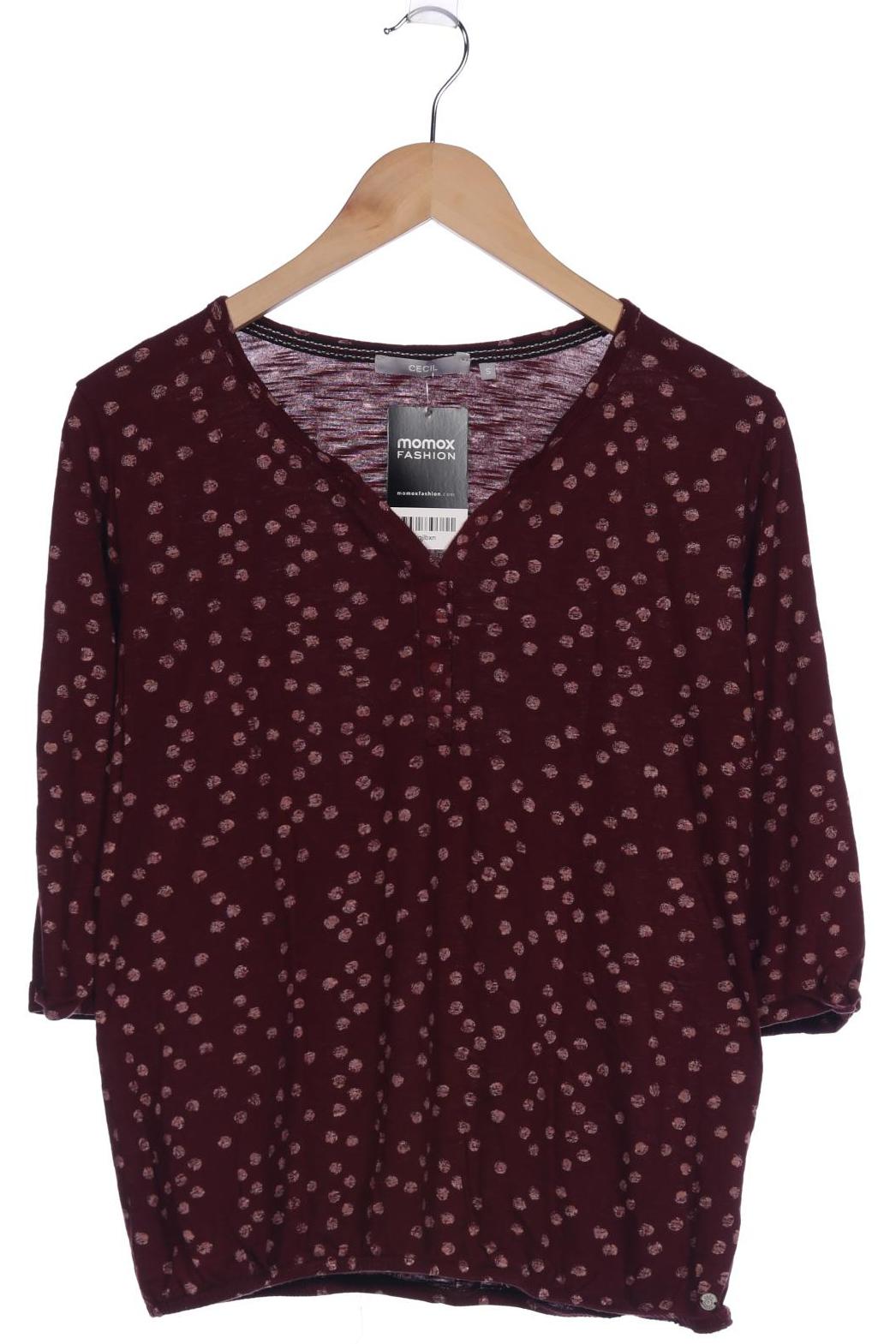 

CECIL Damen Langarmshirt, bordeaux