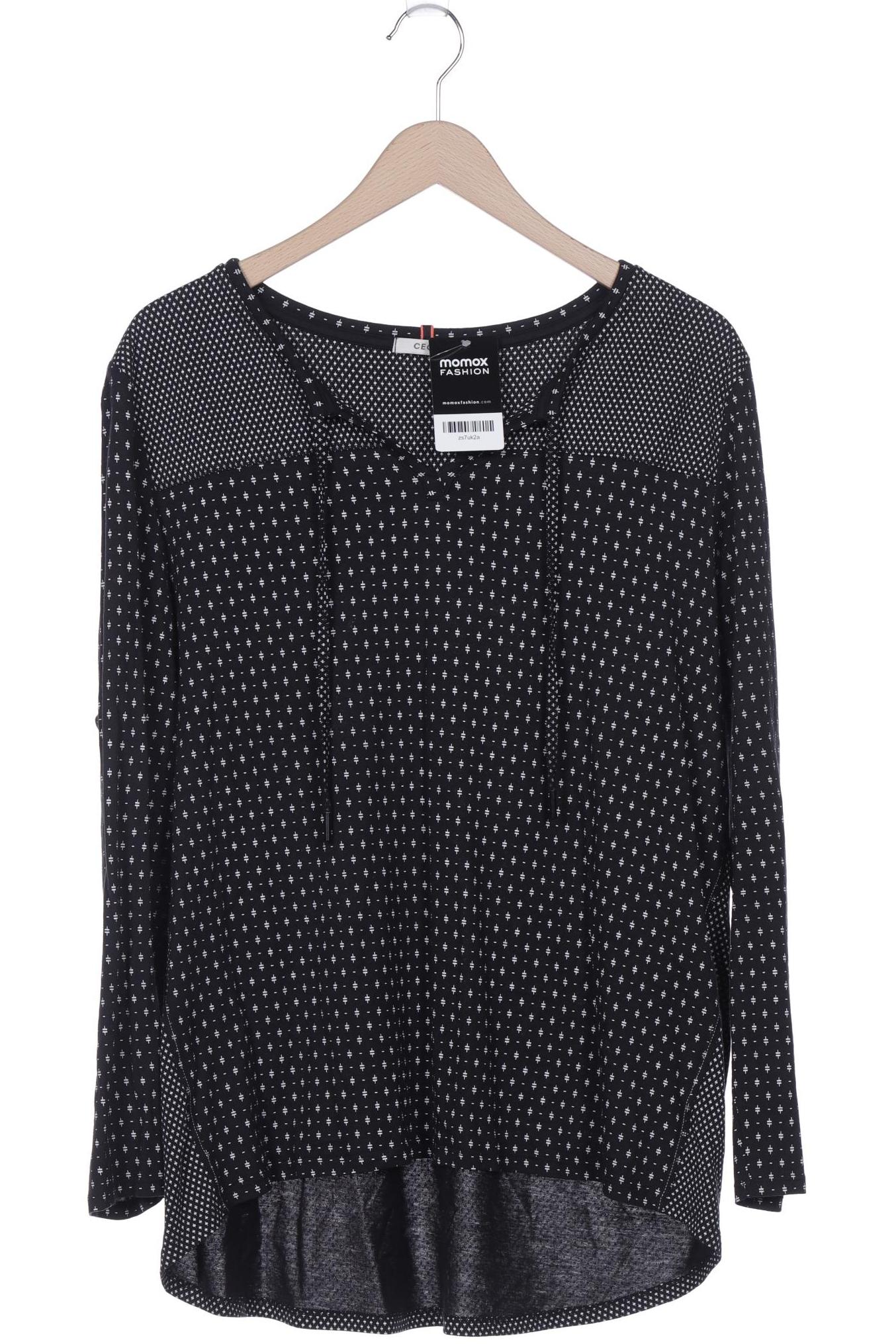 

Cecil Damen Langarmshirt, schwarz, Gr. 46