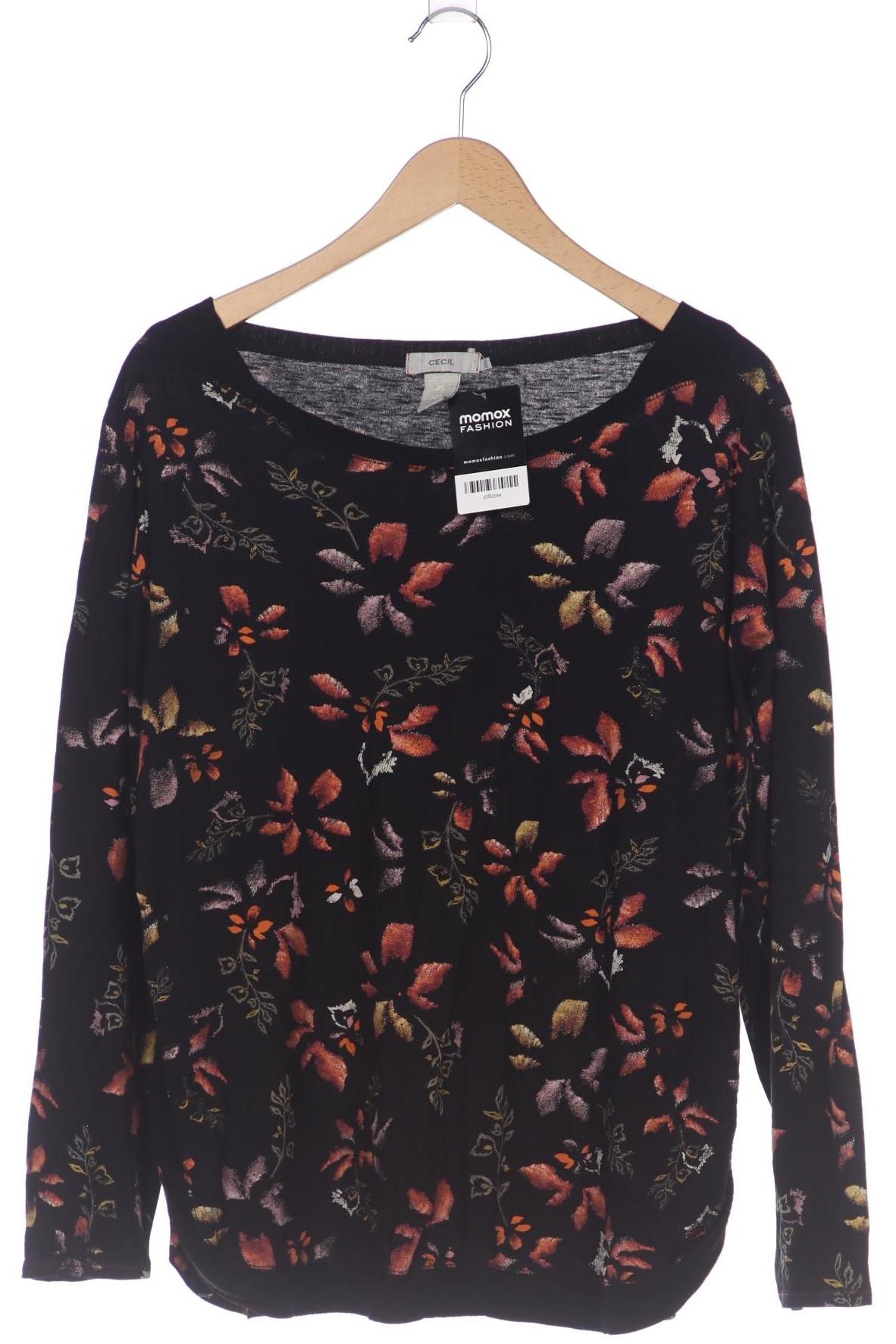 

Cecil Damen Langarmshirt, schwarz, Gr. 46