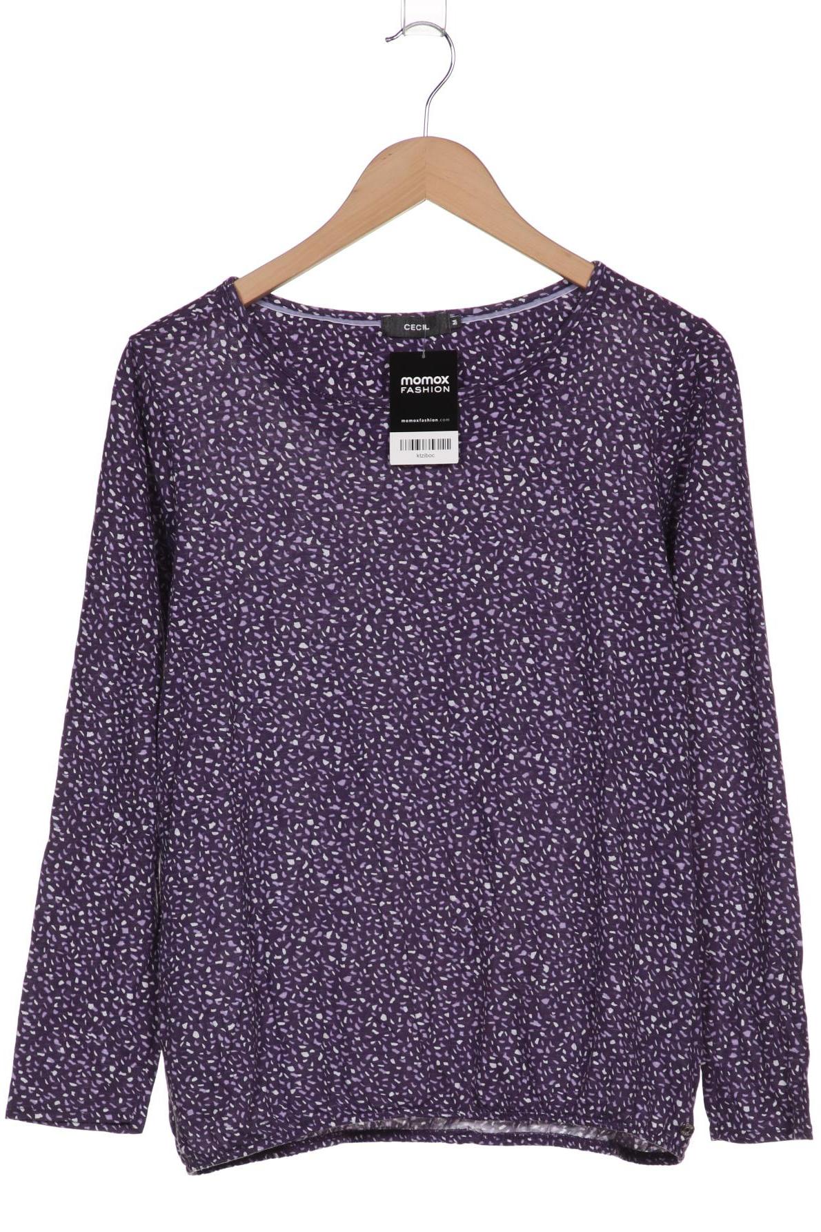 

Cecil Damen Langarmshirt, flieder, Gr. 38