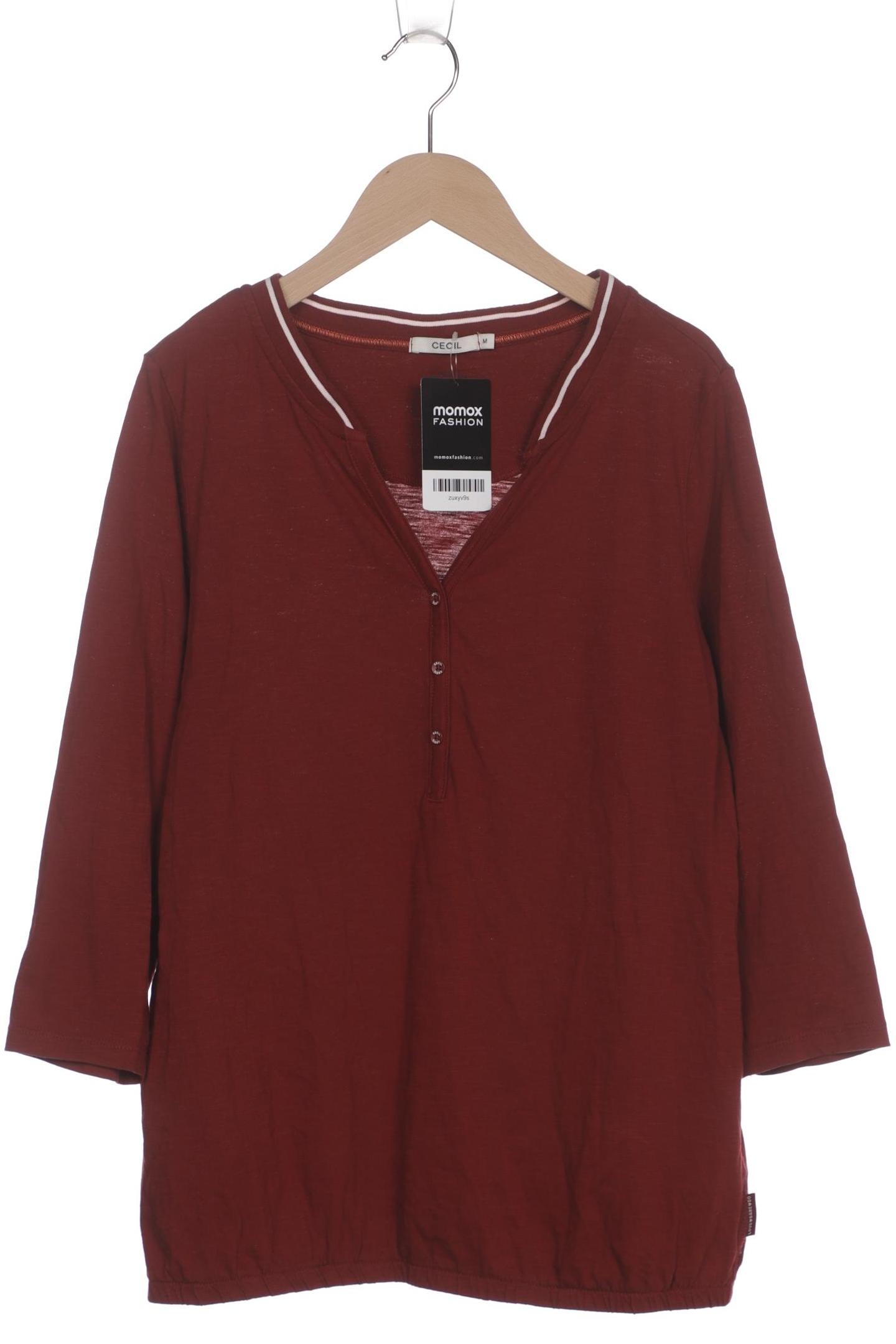 

Cecil Damen Langarmshirt, rot, Gr. 38