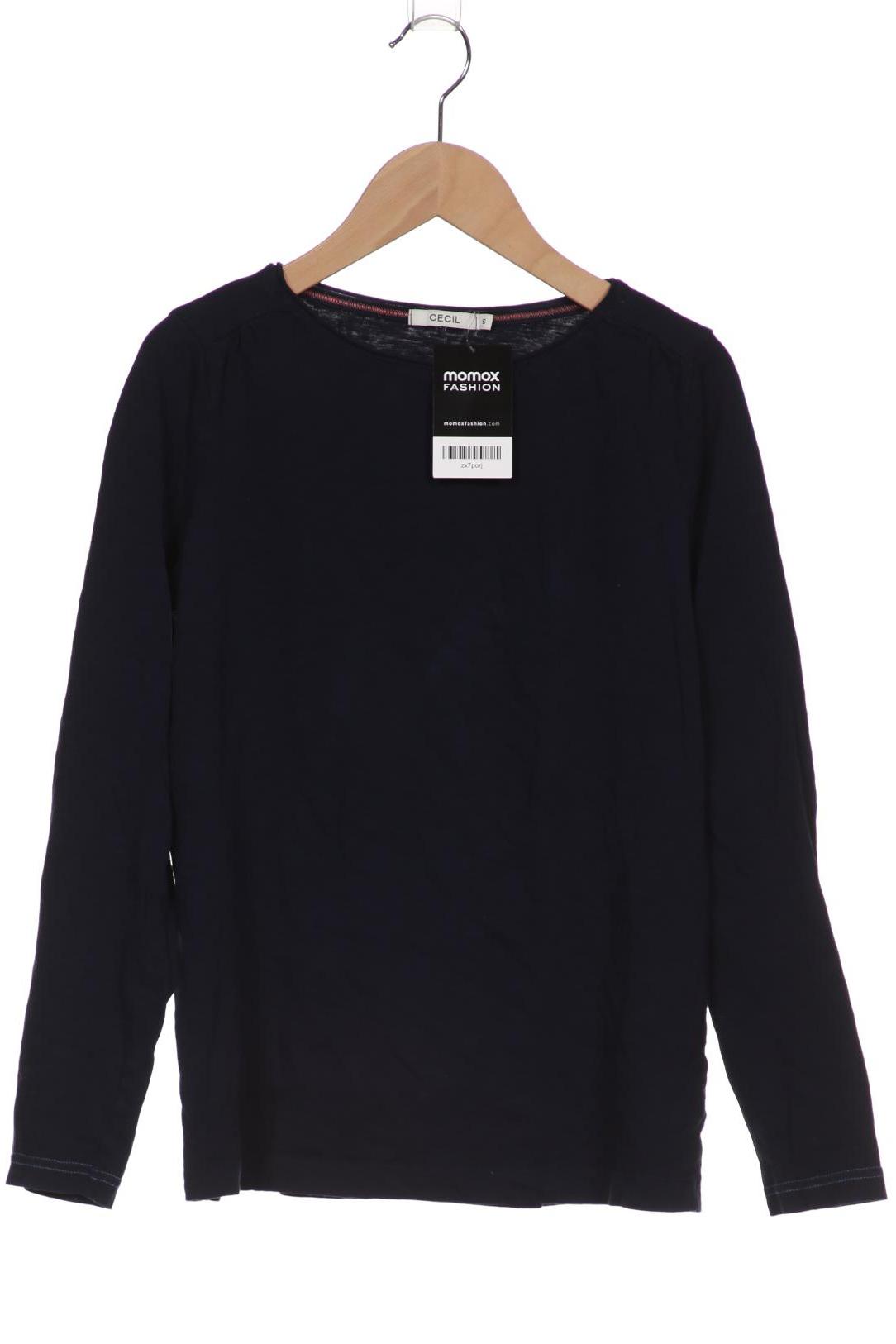 

CECIL Damen Langarmshirt, marineblau